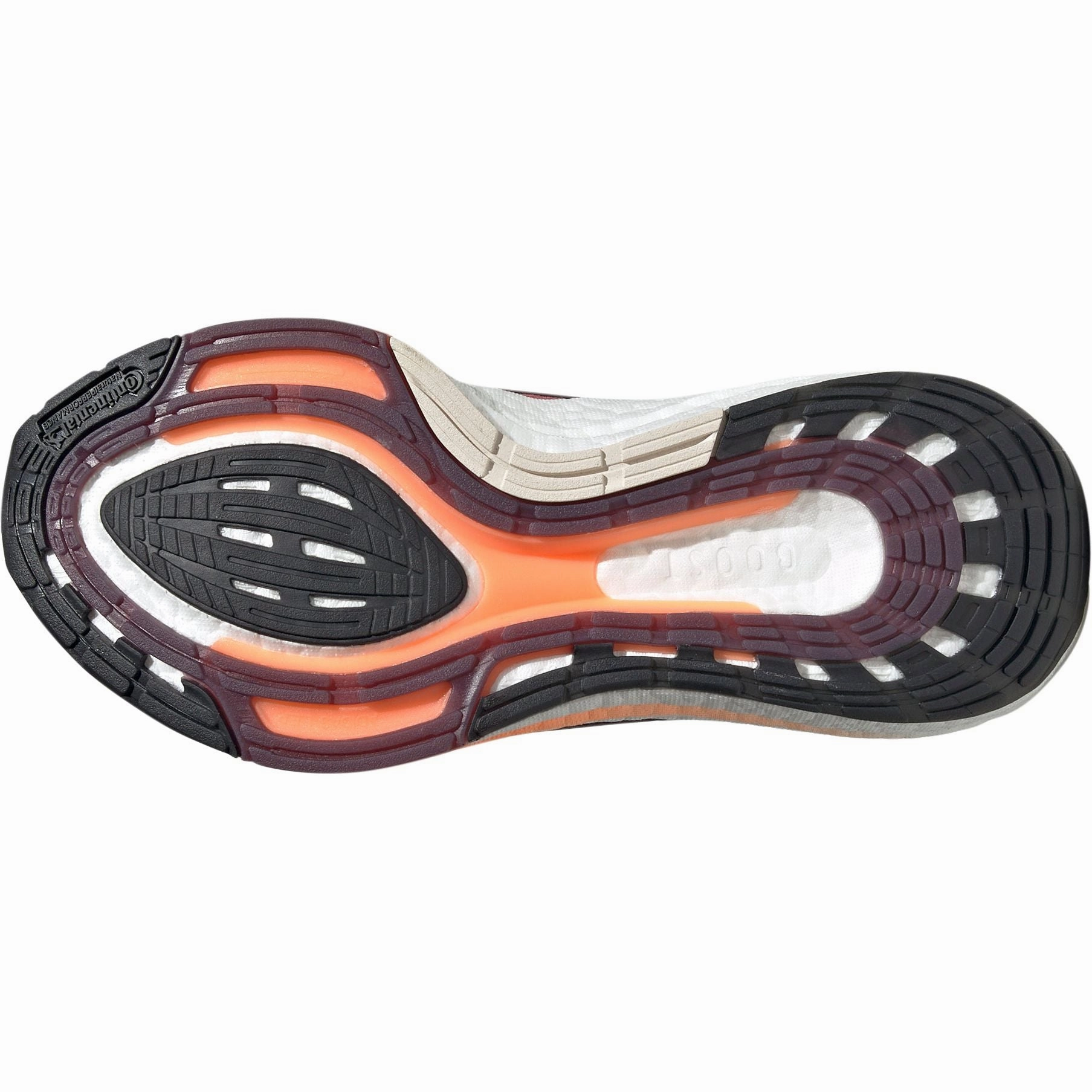 adidas Ultra Boost 22 Womens Running Shoes - Red Competitive Edge Multi Layer Midsole