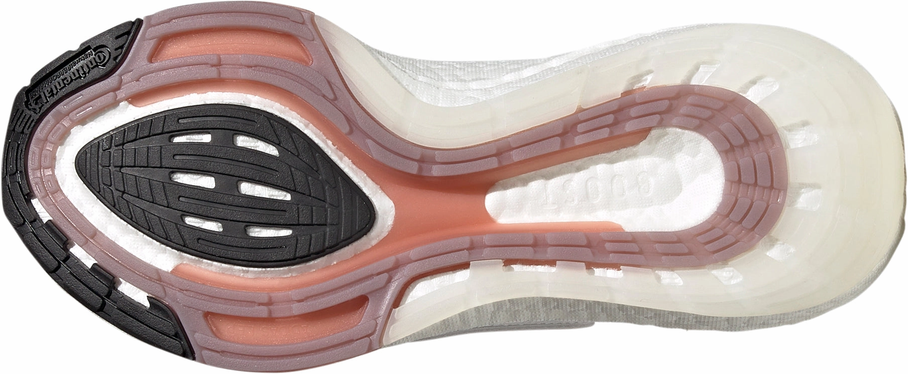 adidas Ultra Boost 22 Womens Running Shoes - White Rebound Propulsion Plate