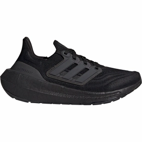 running for competition shoes Rocker Sole Shape adidas Ultra Boost Light Womens Running Shoes - Black