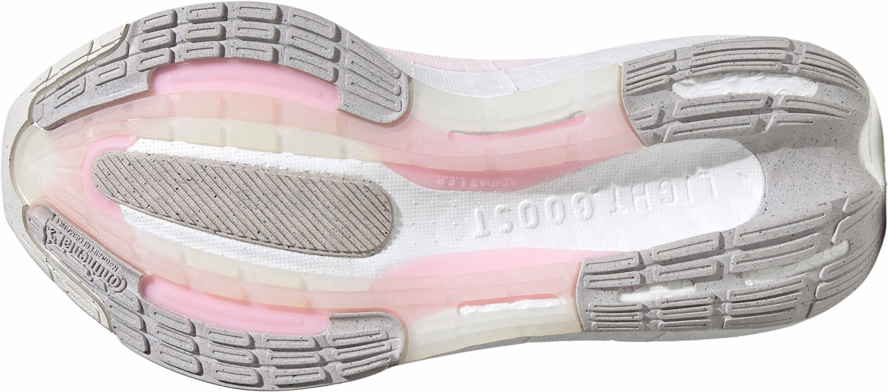 adidas Ultra Boost Light Womens Running Shoes - Pink Lace Lock