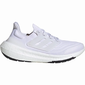 Heart - rate - monitor - enabled party - themed running option adidas Ultra Boost Light Womens Running Shoes - White