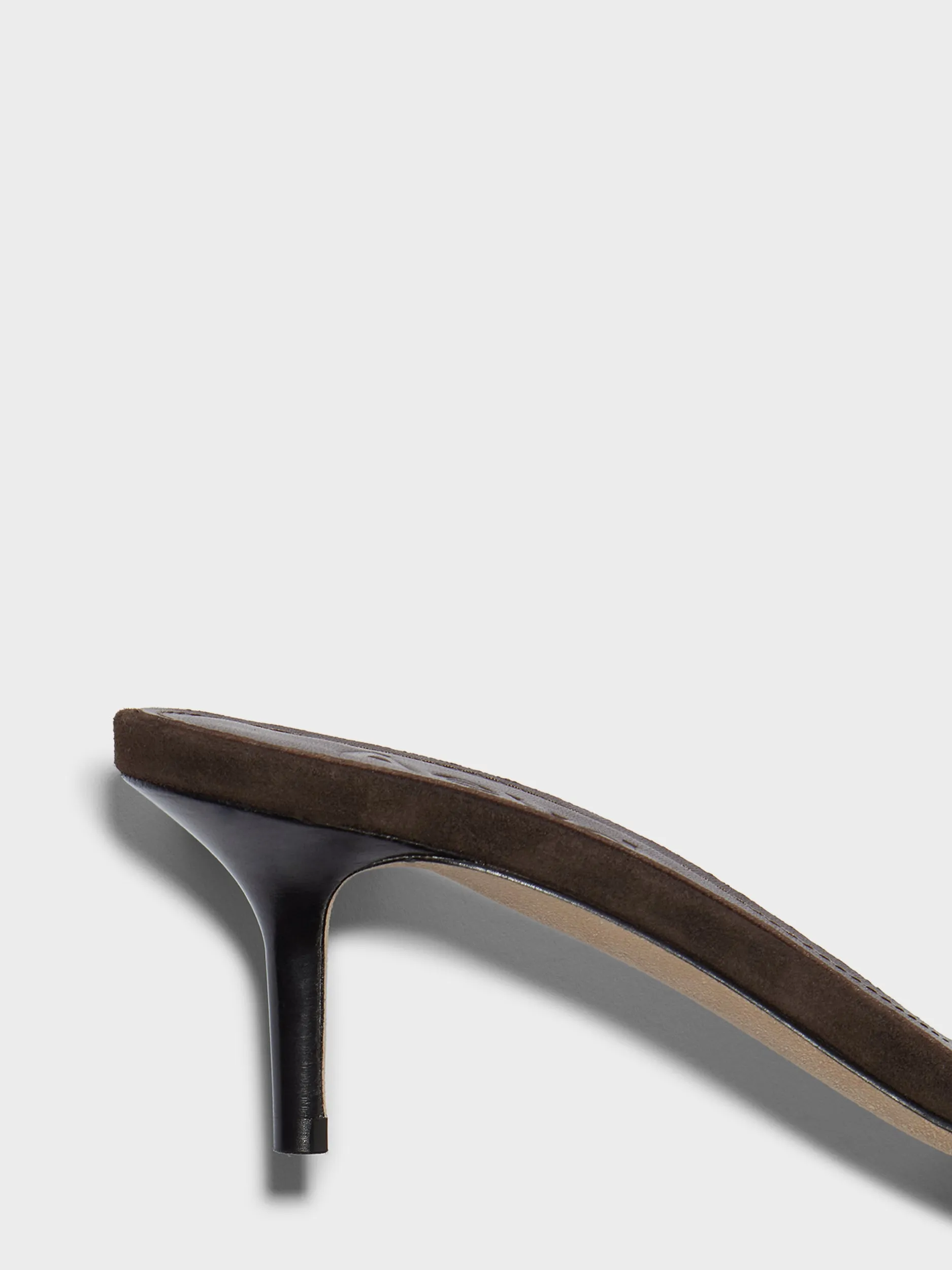 Ilvy Suede Mules Dress Pumps