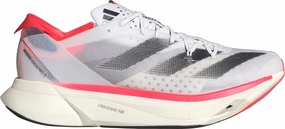 Reinforced Eyelet Durability Dry running comfort adidas Adizero Adios Pro 3 Running Shoes - White