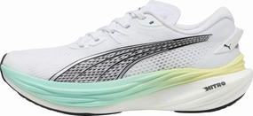 Fast Landing High Rebound Foam Puma Deviate Nitro 3 Womens Running Shoes - White