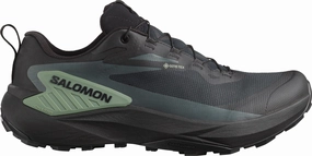 sunglasses easy - to - clean running shoes Salomon Genesis GORE-TEX Mens Trail Running Shoes - Black