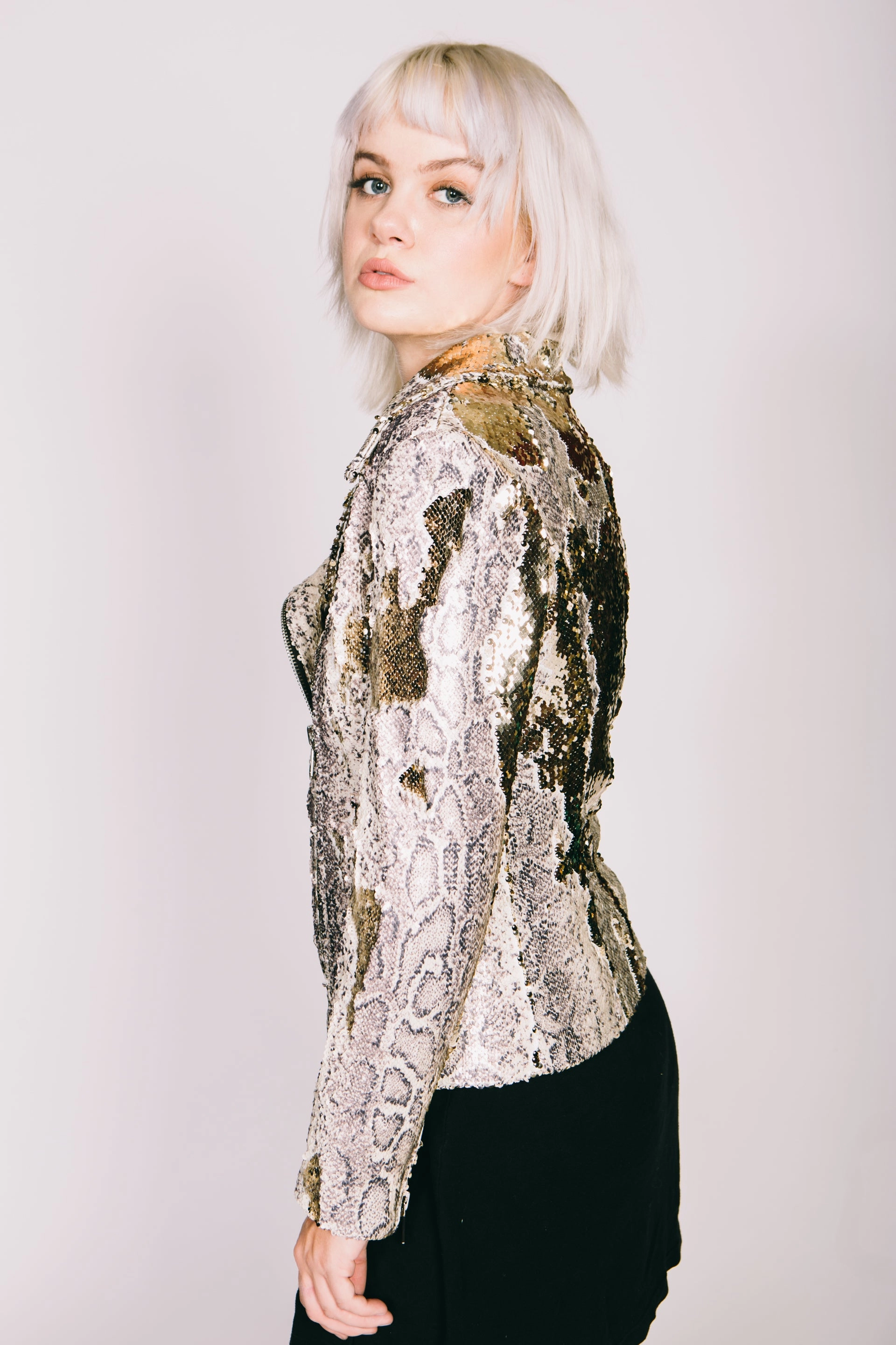 Any Old Iron Snake Moto Jacket MoistureWicking Easy Movement