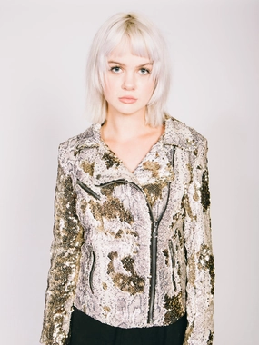 Any Old Iron Snake Moto Jacket Waterproof Wear Tapered Silhouette