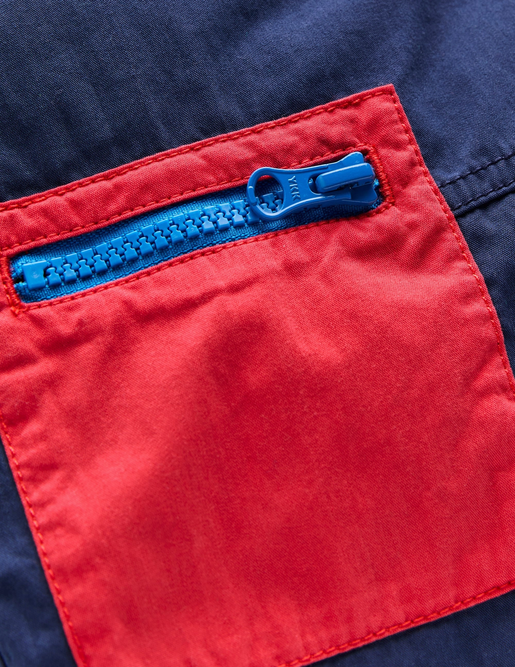 Soft Texture Adventure Shorts-College Navy