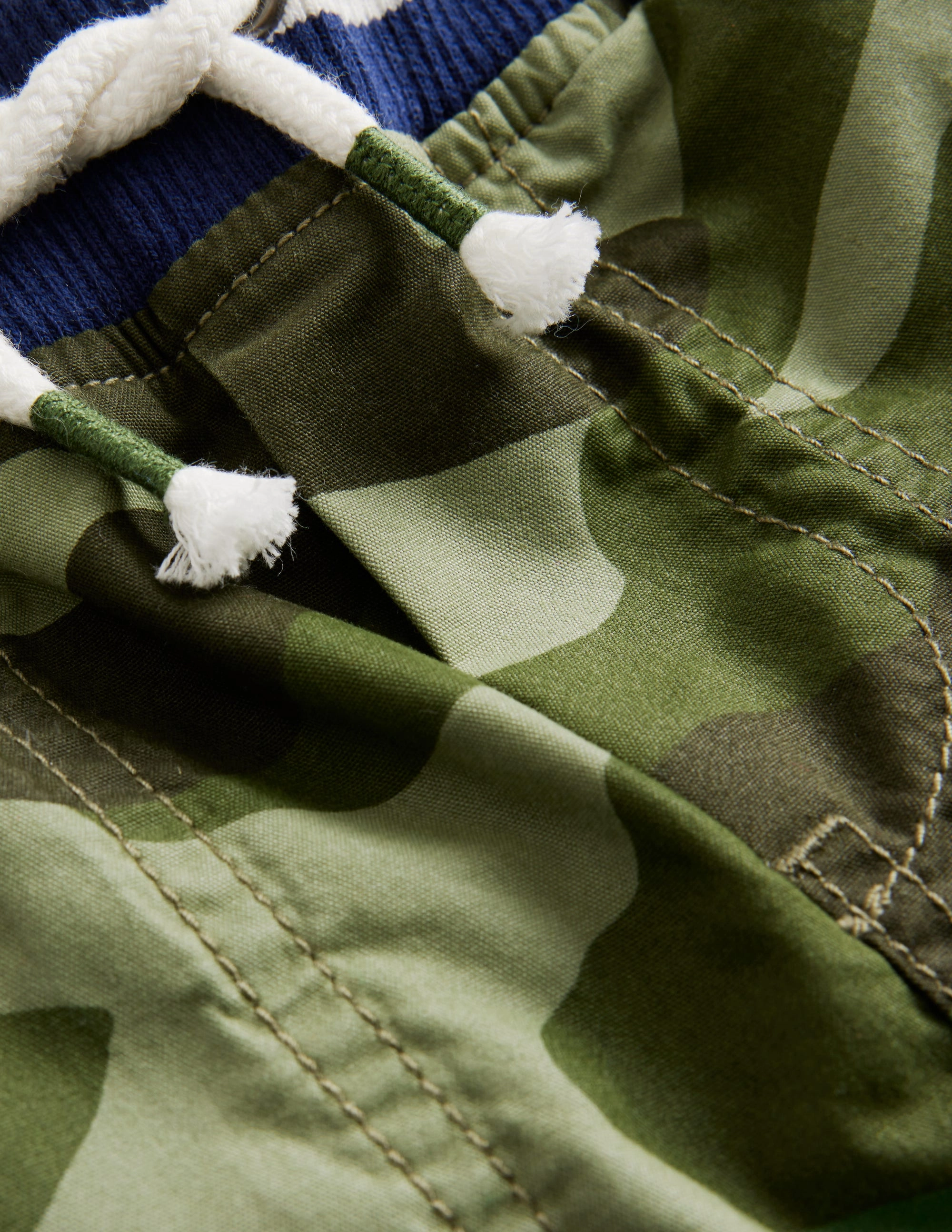Easy Layering Adventure Shorts-Tonal Green Camo