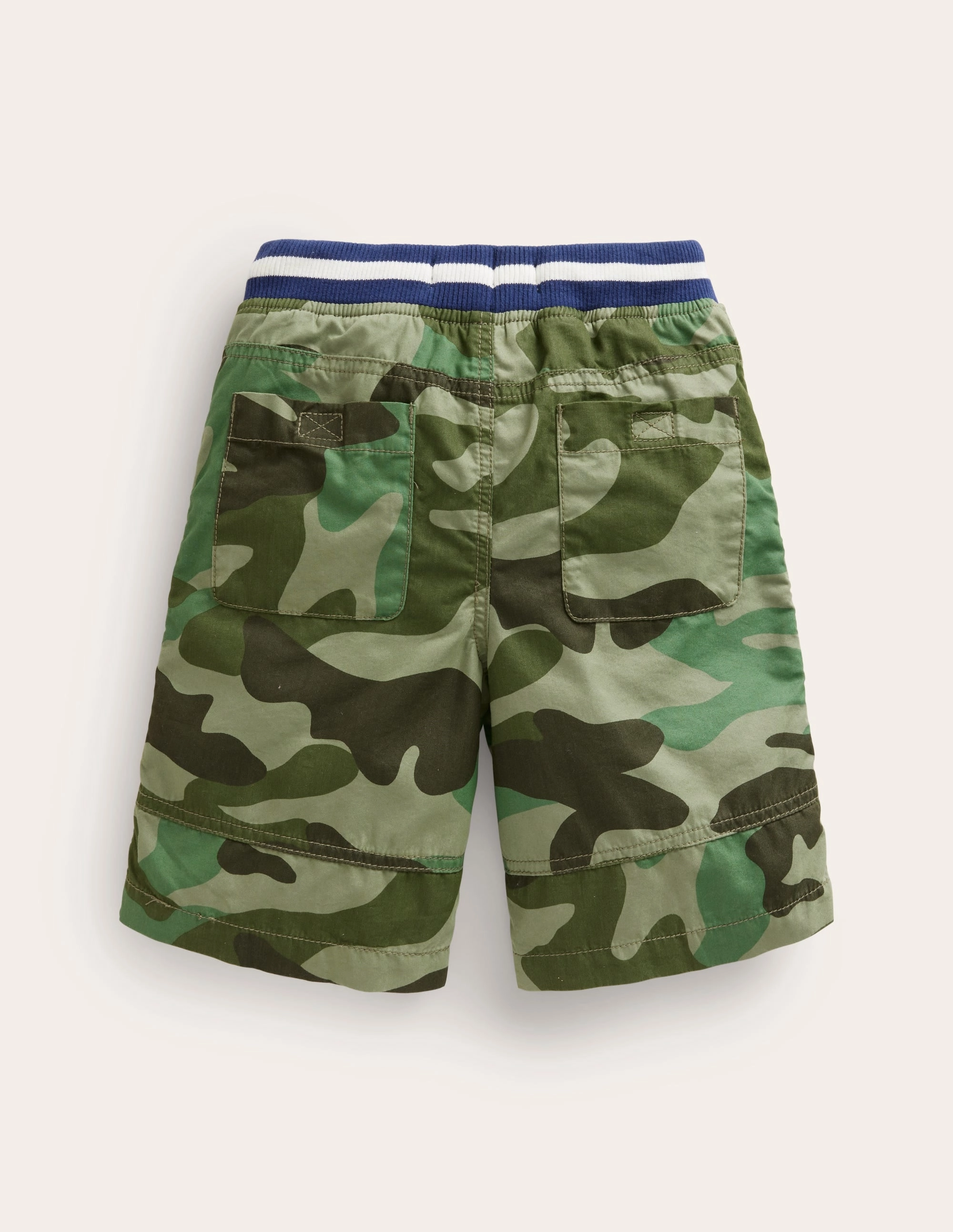 Friction Reducing Lining Adventure Shorts-Tonal Green Camo