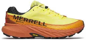 Merrell Agility Peak 5 GORE-TEX Mens Trail Running Shoes - Yellow running shoes for marathons