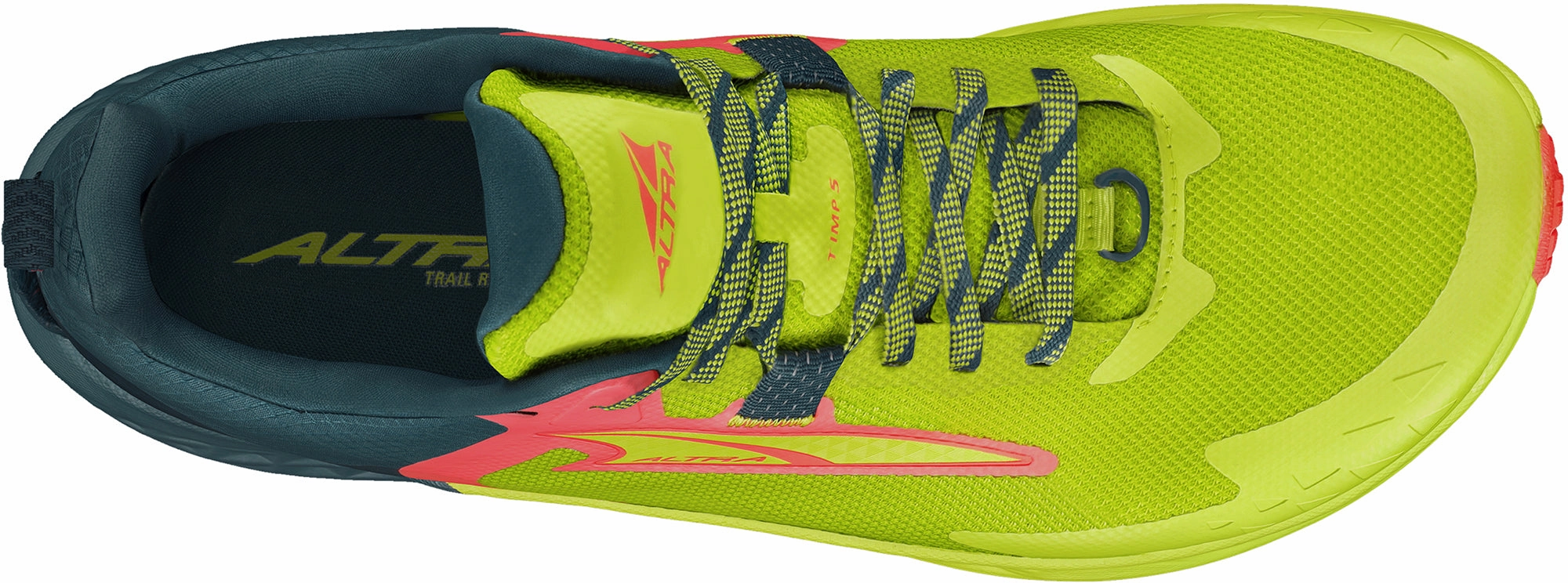 Altra Timp 5 Mens Trail Running Shoes - Green traction - enhanced sole shoes running beginner shoes