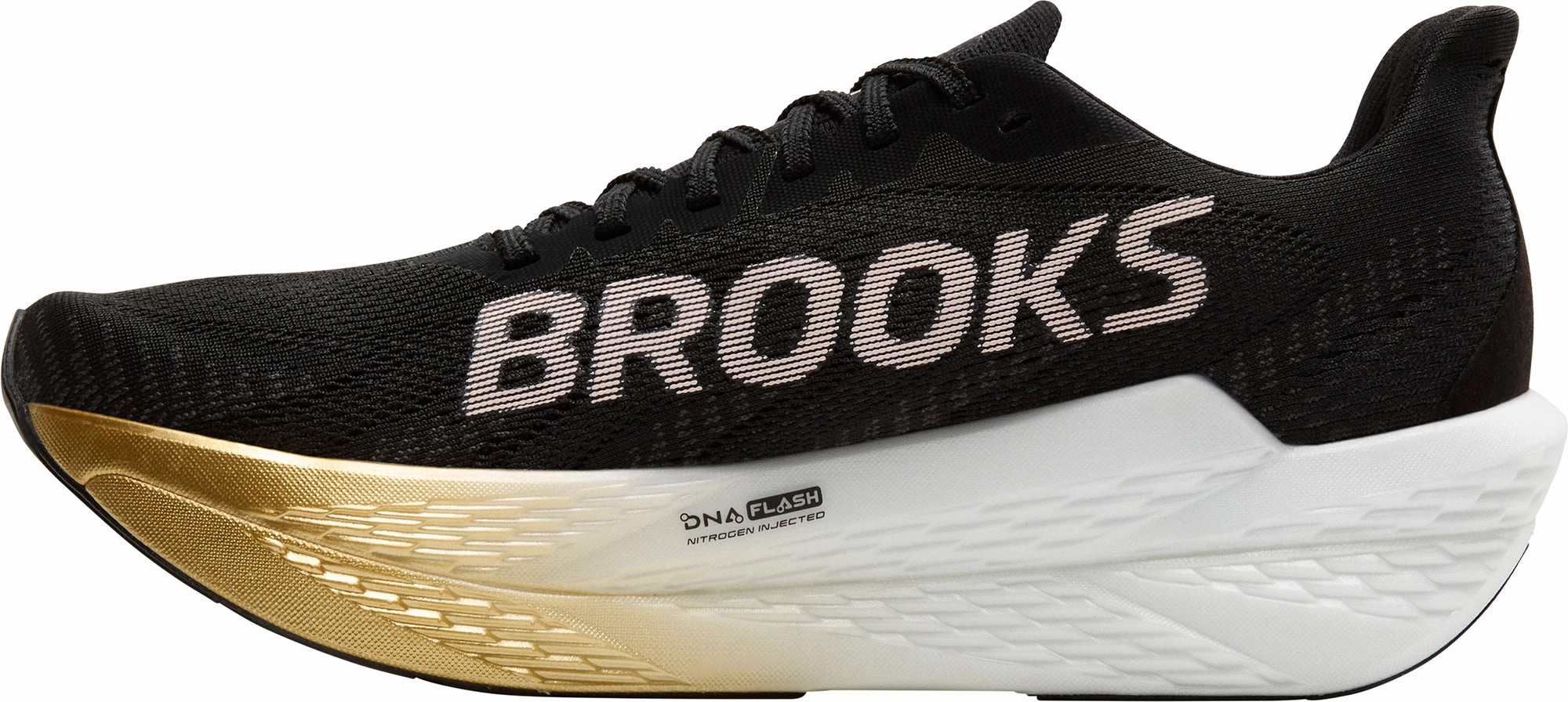 running in snow shoes Zero Drop Profile Brooks Hyperion Max 2 Mens Running Shoes - Black