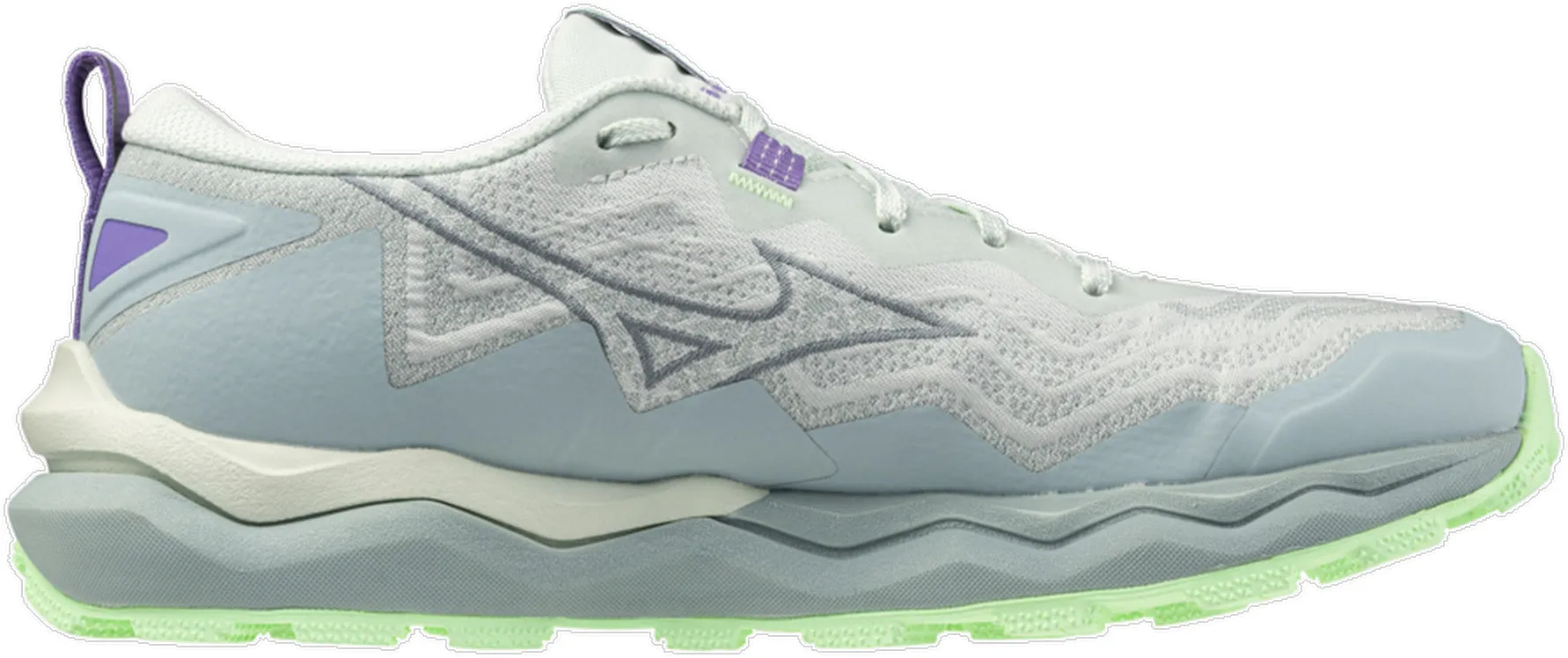 Mizuno Wave Daichi 9 Womens Trail Running Shoes - White reduce fatigue durable fabric shoes