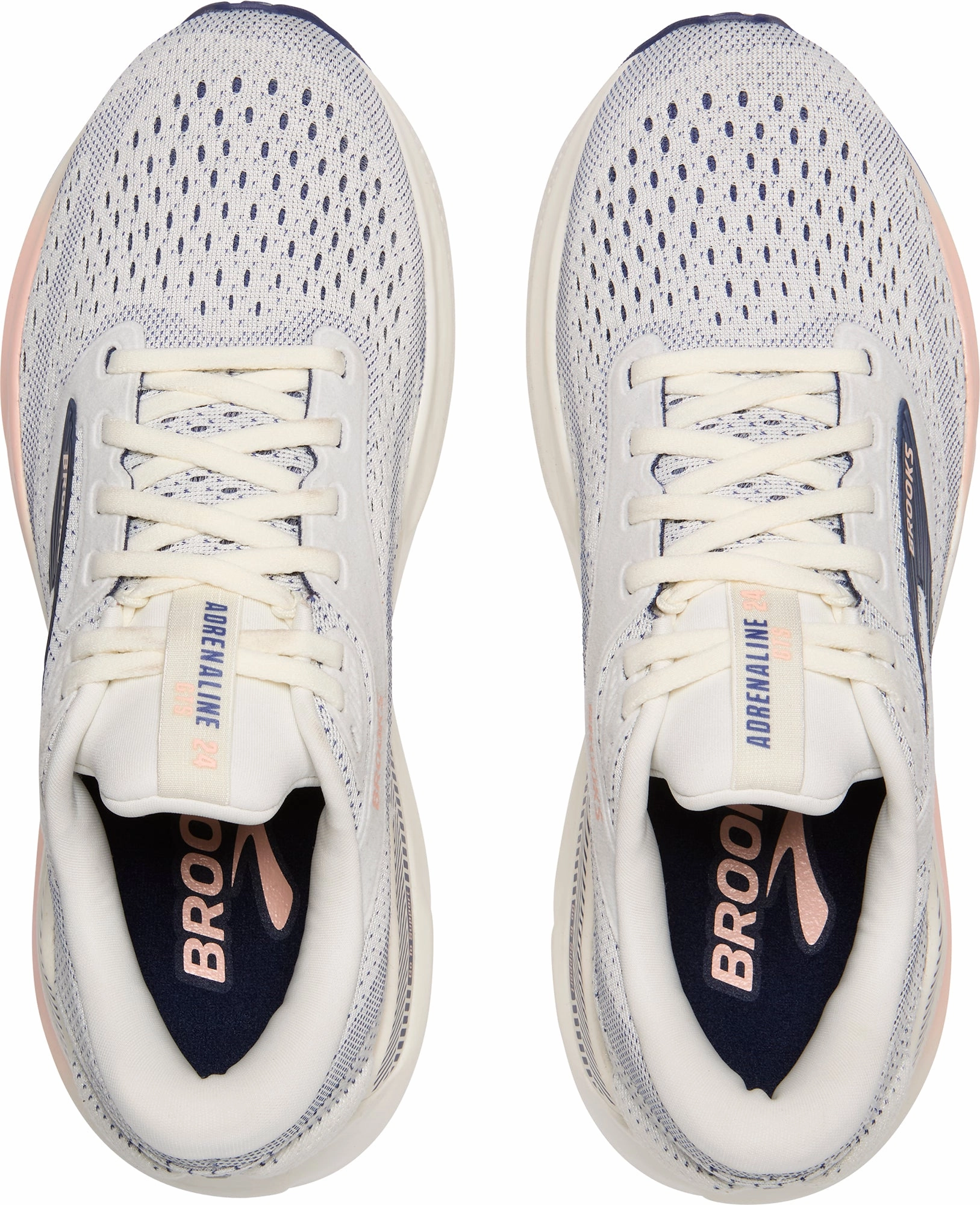 Brooks Adrenaline GTS 24 Womens Running Shoes - Grey Internal Support Sling Energy return sole