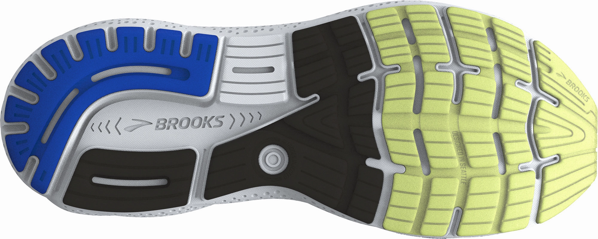 Sustainable Synthetic Fabric Brooks DNA Loft Brooks Ghost 16 Mens Running Shoes - Black