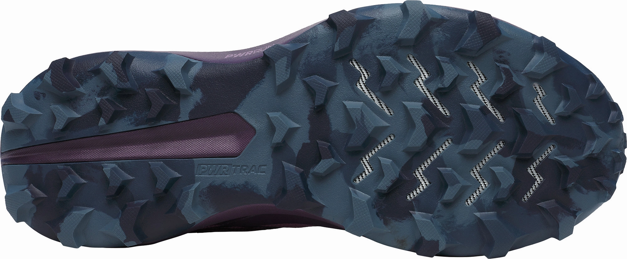 Saucony Peregrine 14 Womens Trail Running Shoes - Purple comfort shoes Foot Shaping Midsole