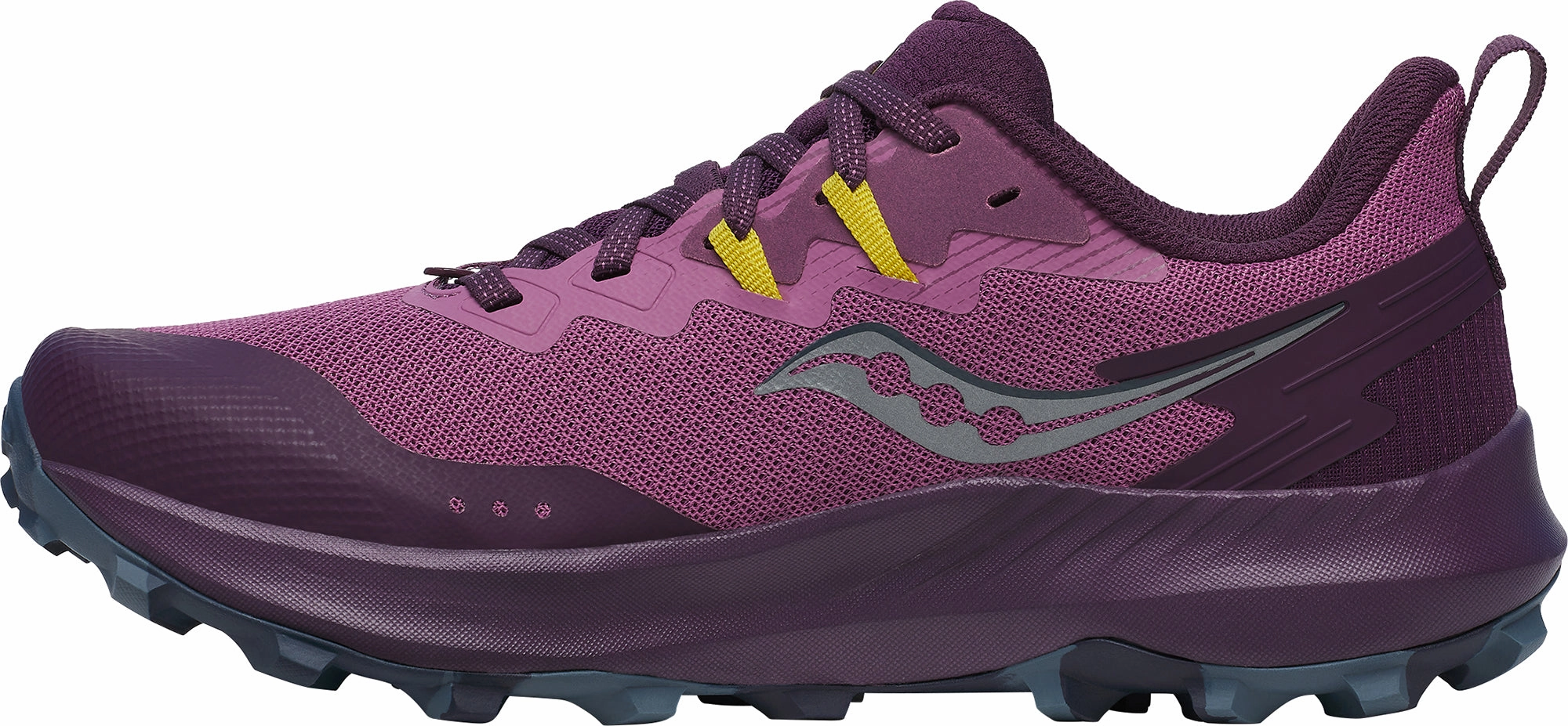 Spectacular performance Saucony Peregrine 14 Womens Trail Running Shoes - Purple