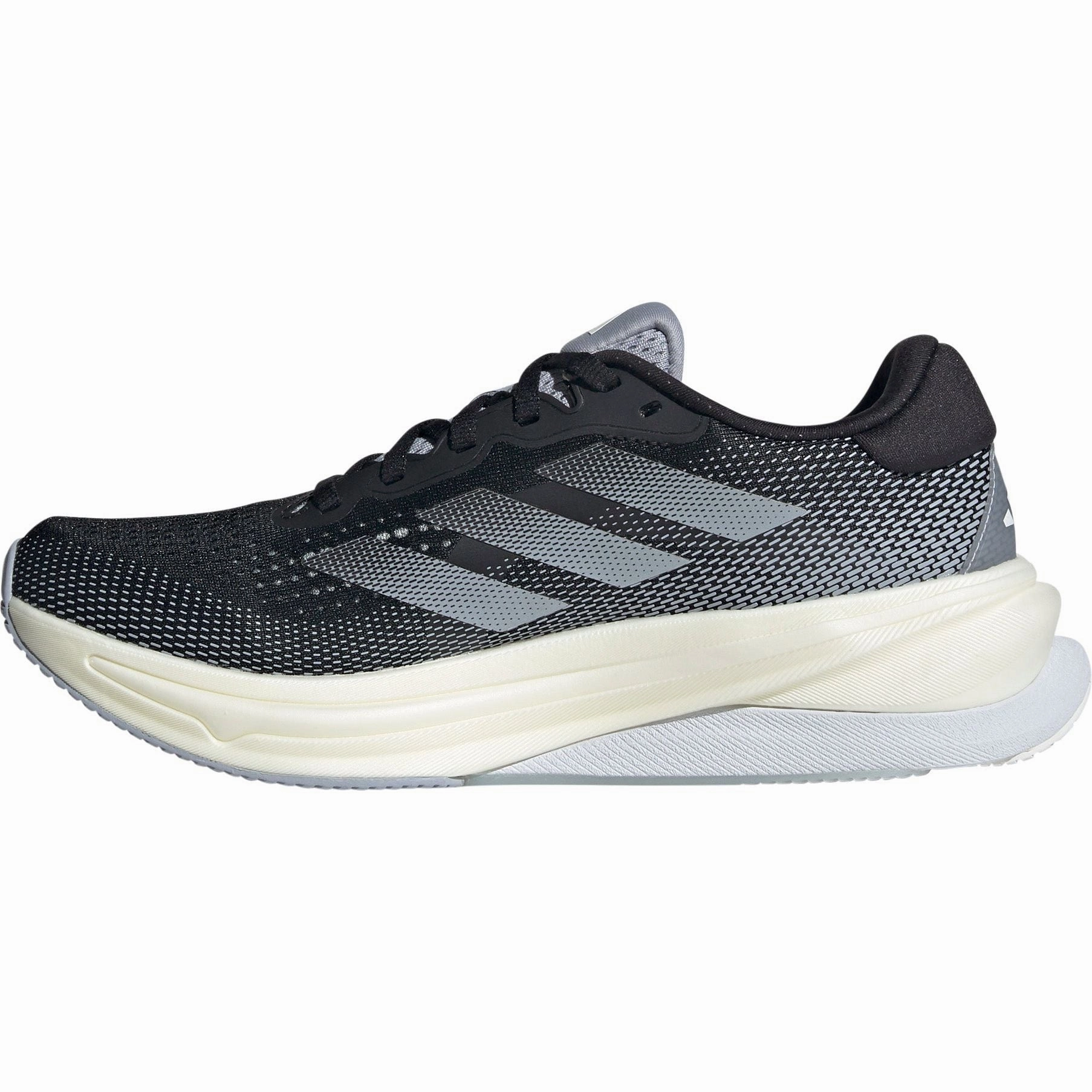 Dynamic Arch Bridge adidas Supernova Solution Womens Running Shoes - Black