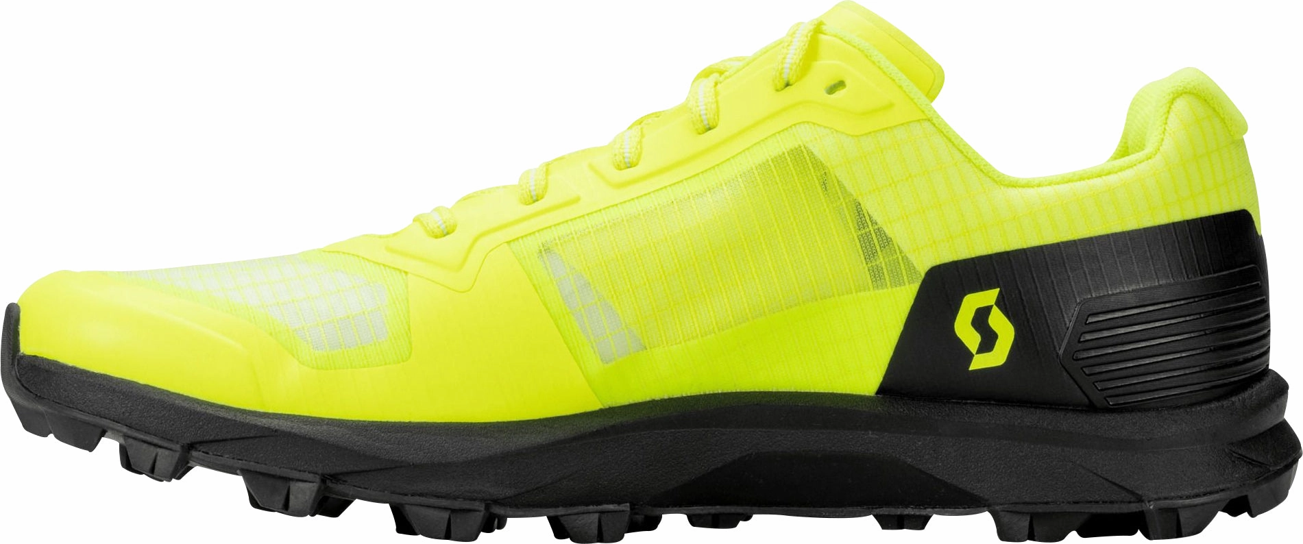 Scott Supertrac Speed RC Womens Trail Running Shoes - Yellow Comfortable Heel