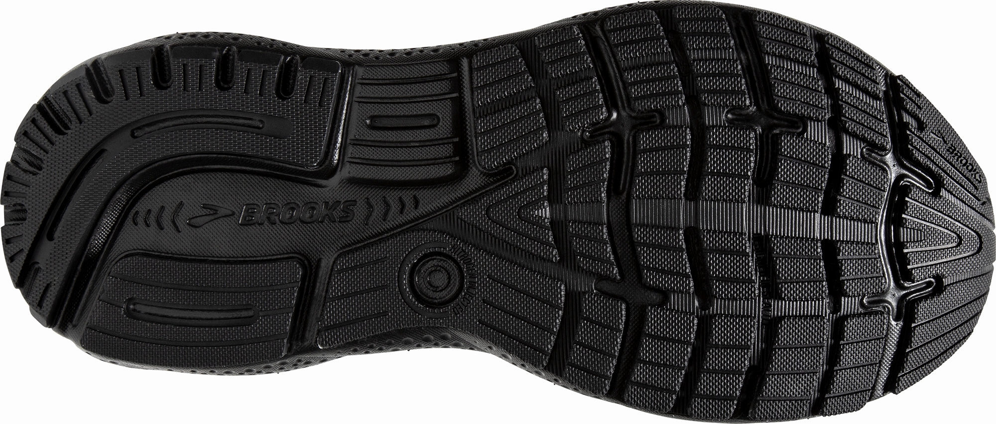 Brooks Ghost 16 Womens Running Shoes - Black arch - support insole shoes