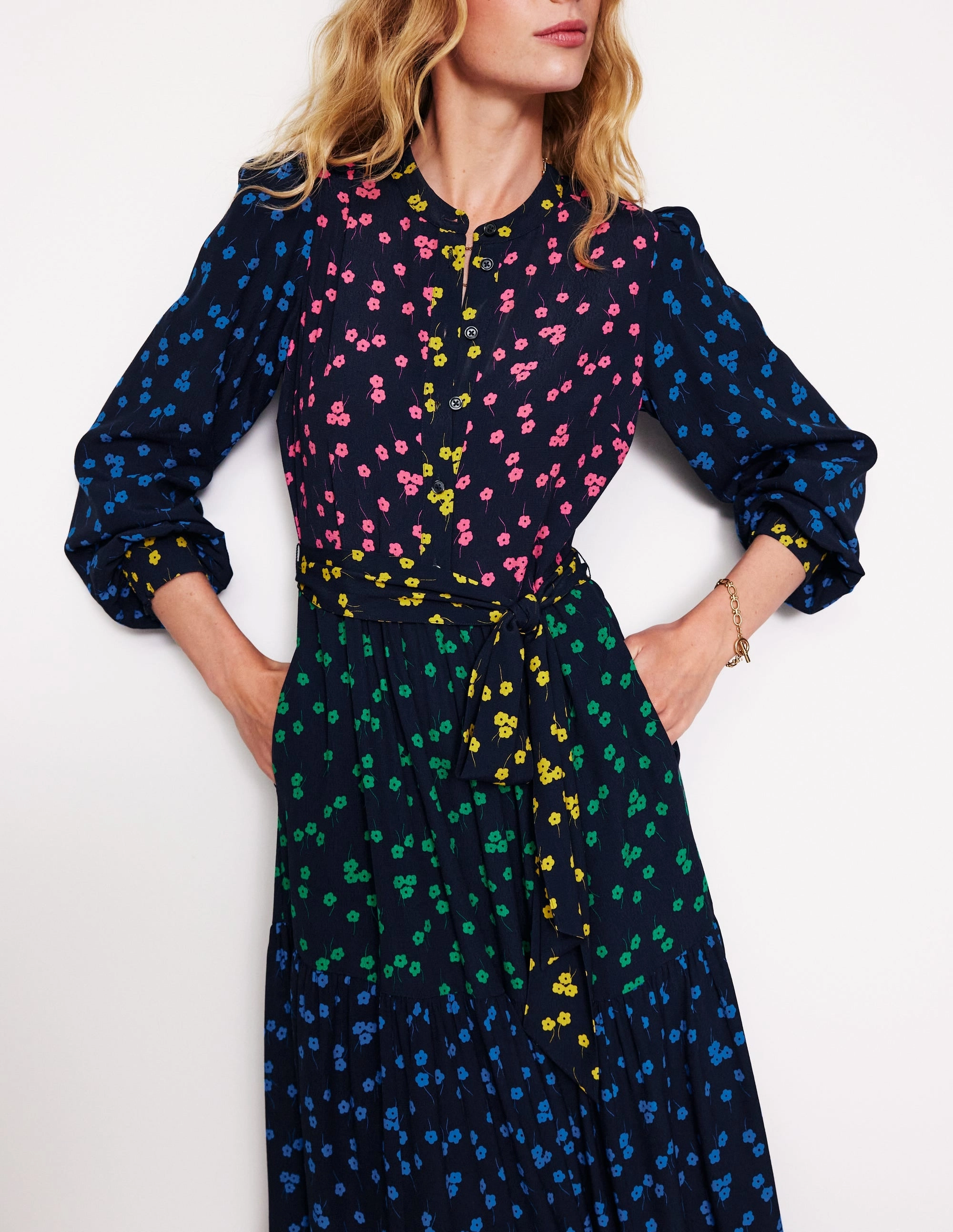 Floor-Length Alba Viscose Maxi Dress-Fruit Dove, Fall Spring