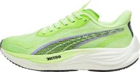 running shoes with EVA sole Non Slip Insole Coating Puma Velocity Nitro 3 Womens Running Shoes - Green