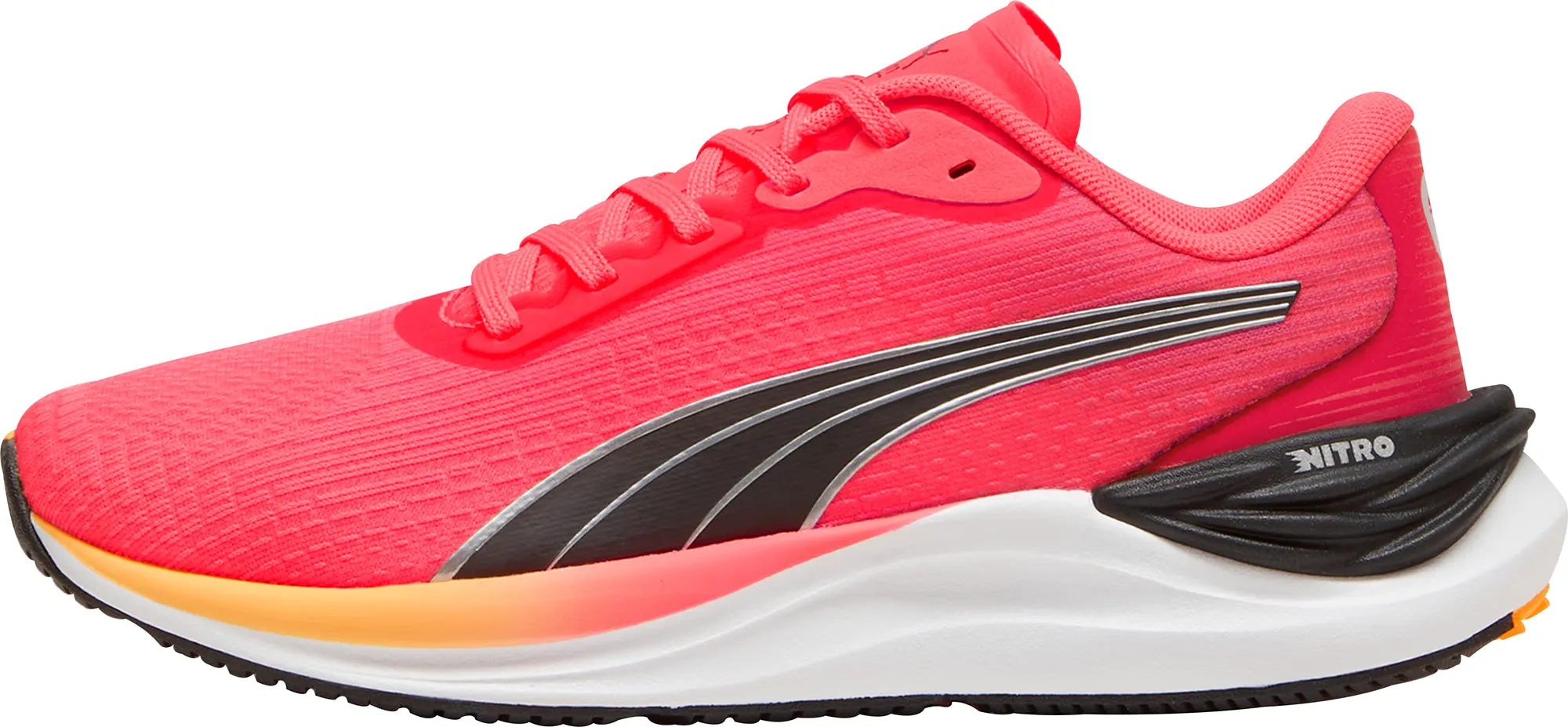 Natural Foot Flex Puma Electrify Nitro 3 Womens Running Shoes - Pink