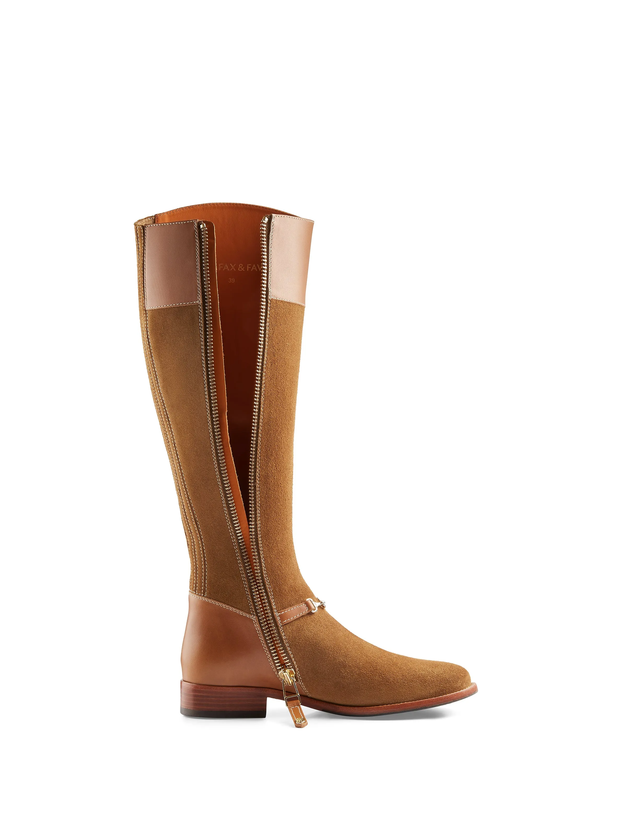 Anti microbial Octavia (Regular Fit) - Tan Suede