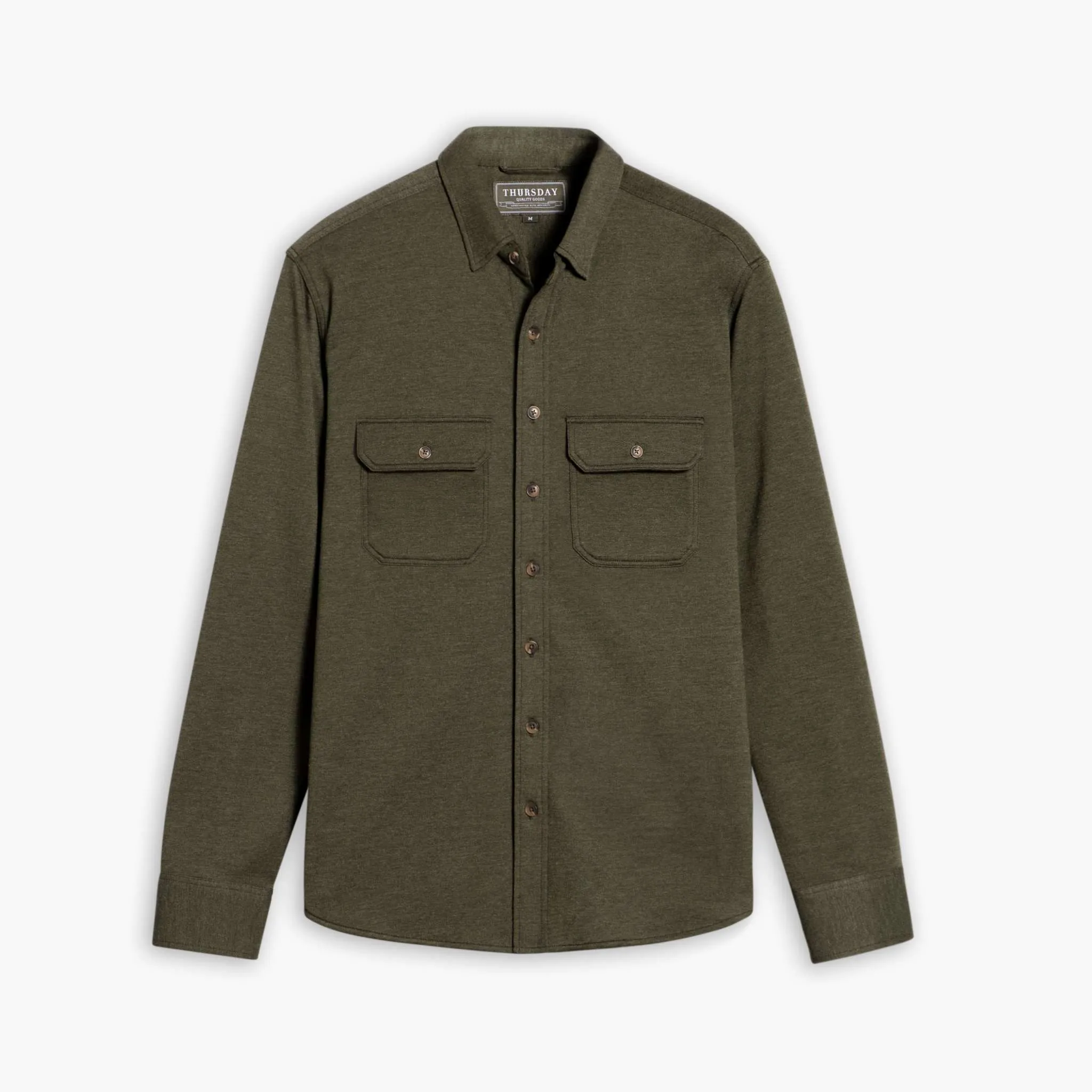 Everyday Button-Down Shirt | Olive (Two Pocket) Neutral Tones Creative Professional