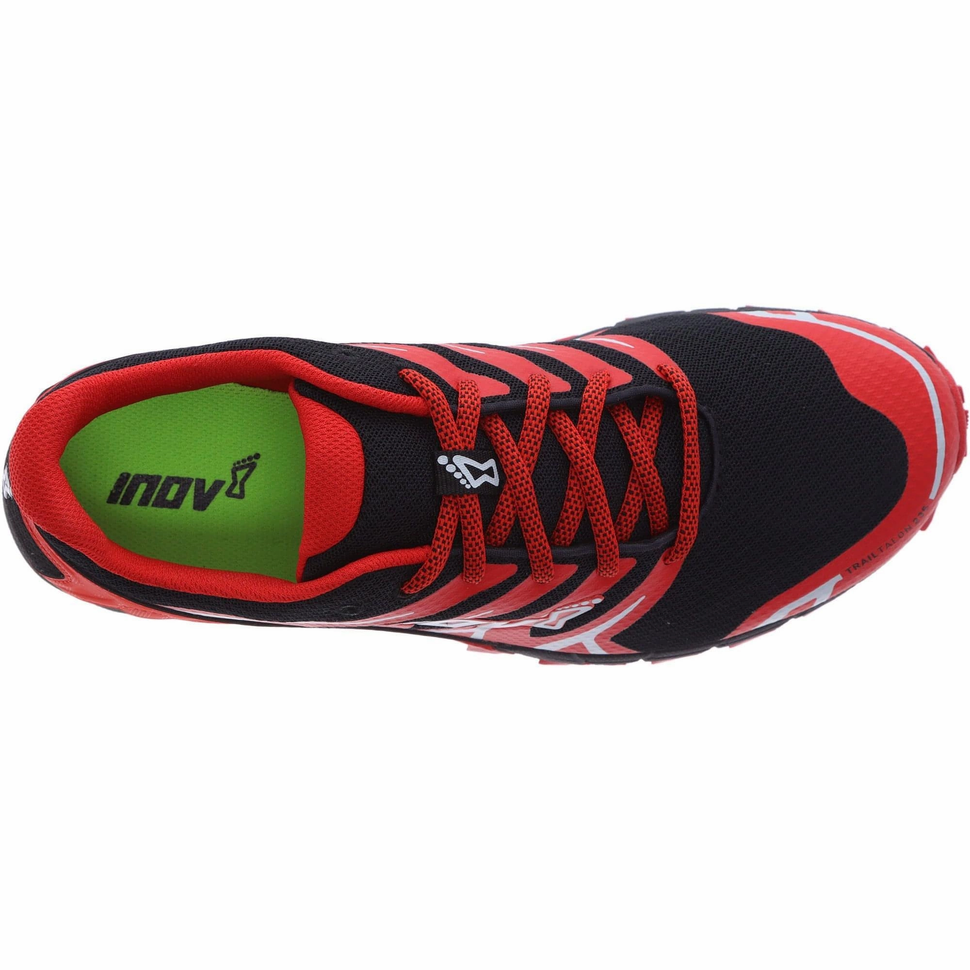 comfortable socks Compression Resistant Foam Inov8 TrailTalon 235 Mens Trail Running Shoes - Red