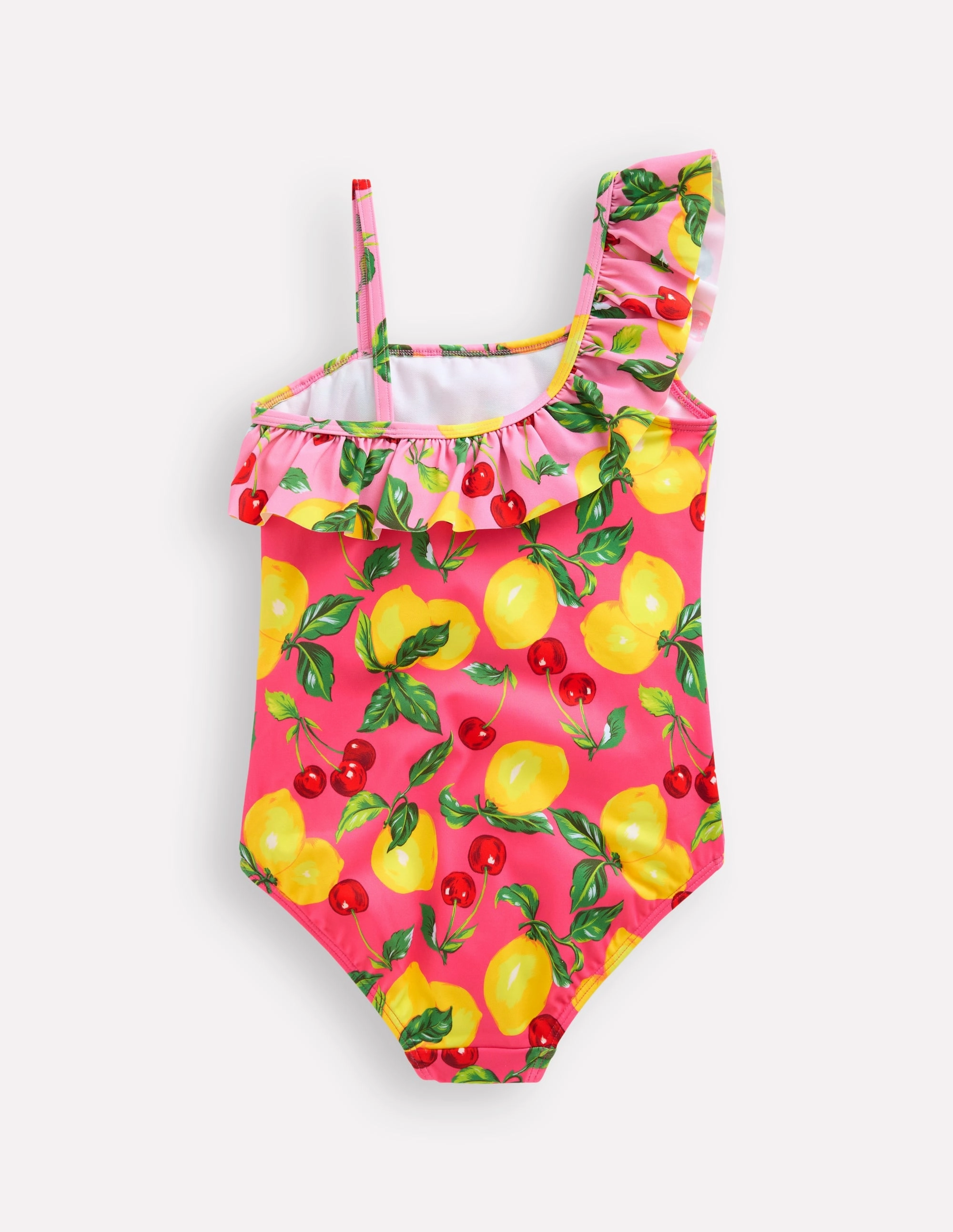Compact Design Lila One Shoulder Swimsuit-Lemon and Cherry Hotchpotch