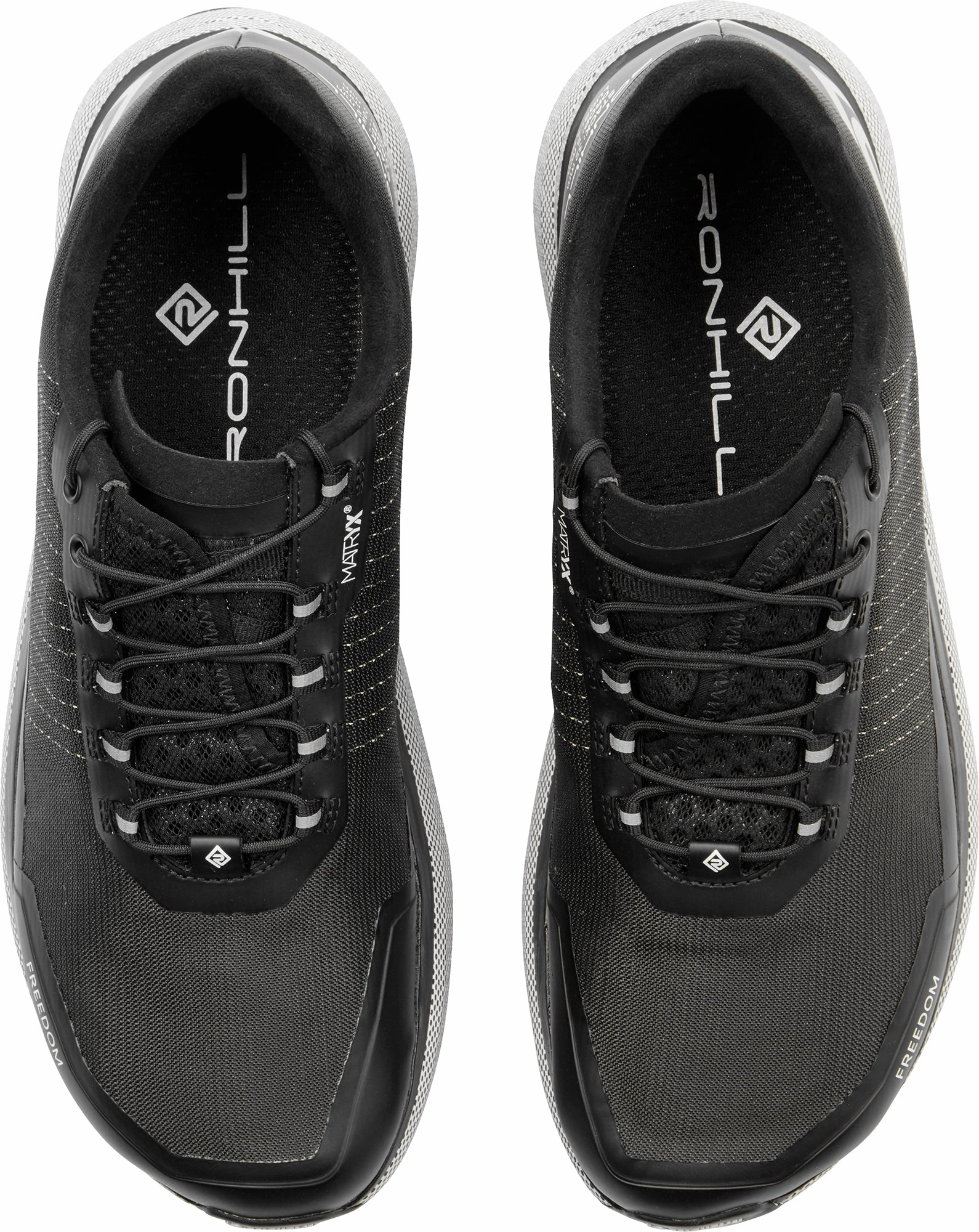 environmental - event running option Ronhill Freedom Mens Trail Running Shoes - Black