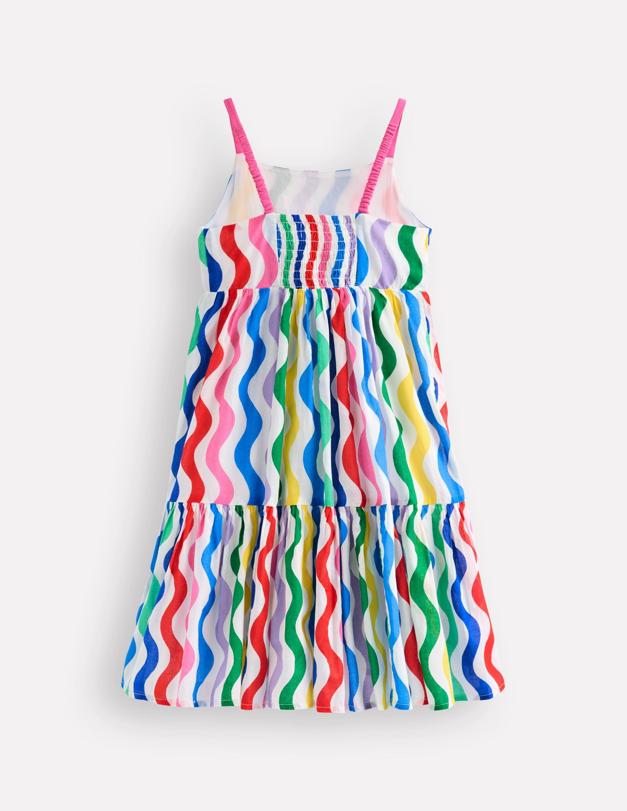 Soft Silhouette Aurelia Tiered Twirly Dress-Multi Wave