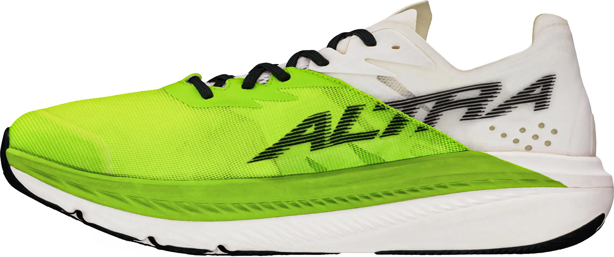 Altra Vanish Carbon 2 Mens Running Shoes - White upcycled - material - feature shoes Thermoplastic Polyurethane Heel Counter