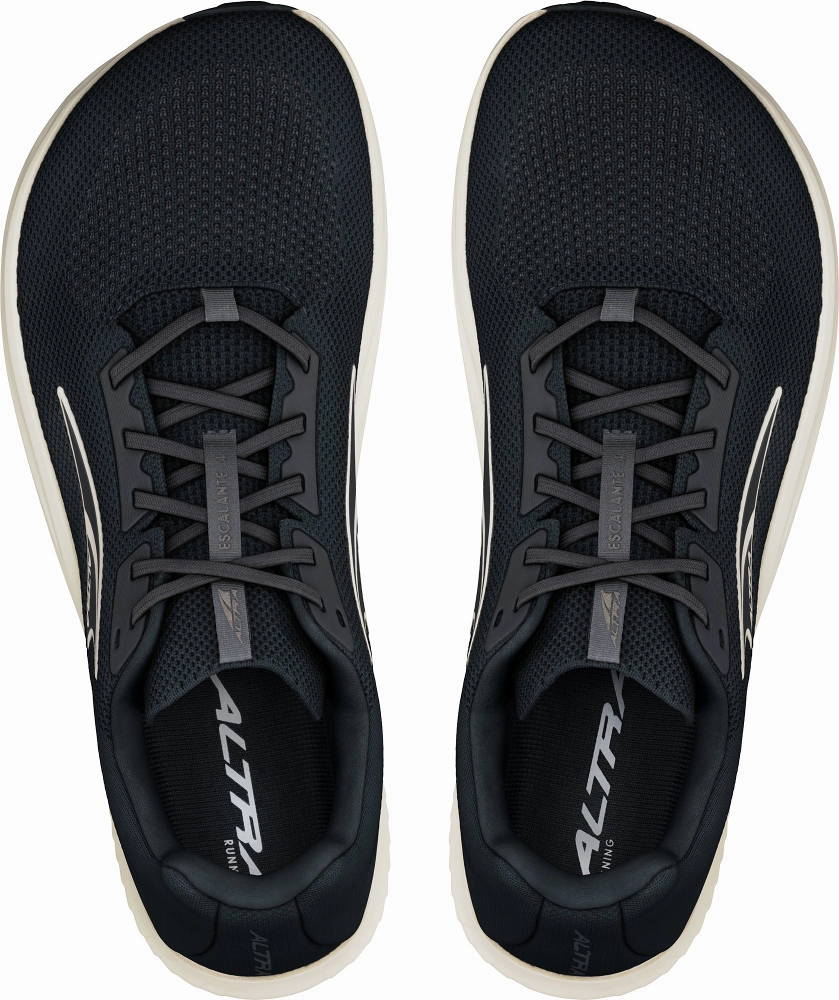 Altra Escalante 4 Mens Running Shoes - Black running with a reflector