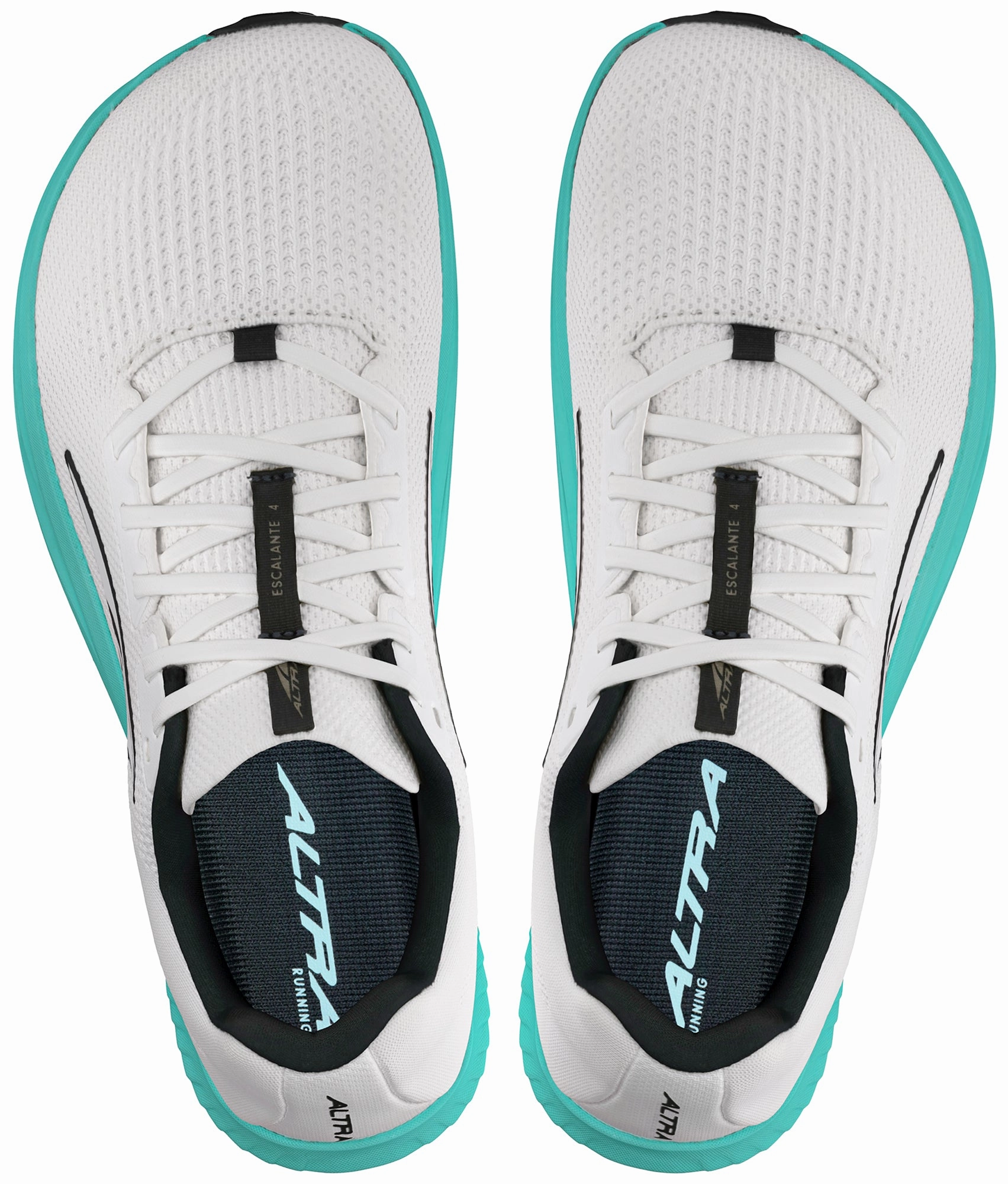 Altra Escalante 4 Womens Running Shoes - White flexible - upper shoes tongue