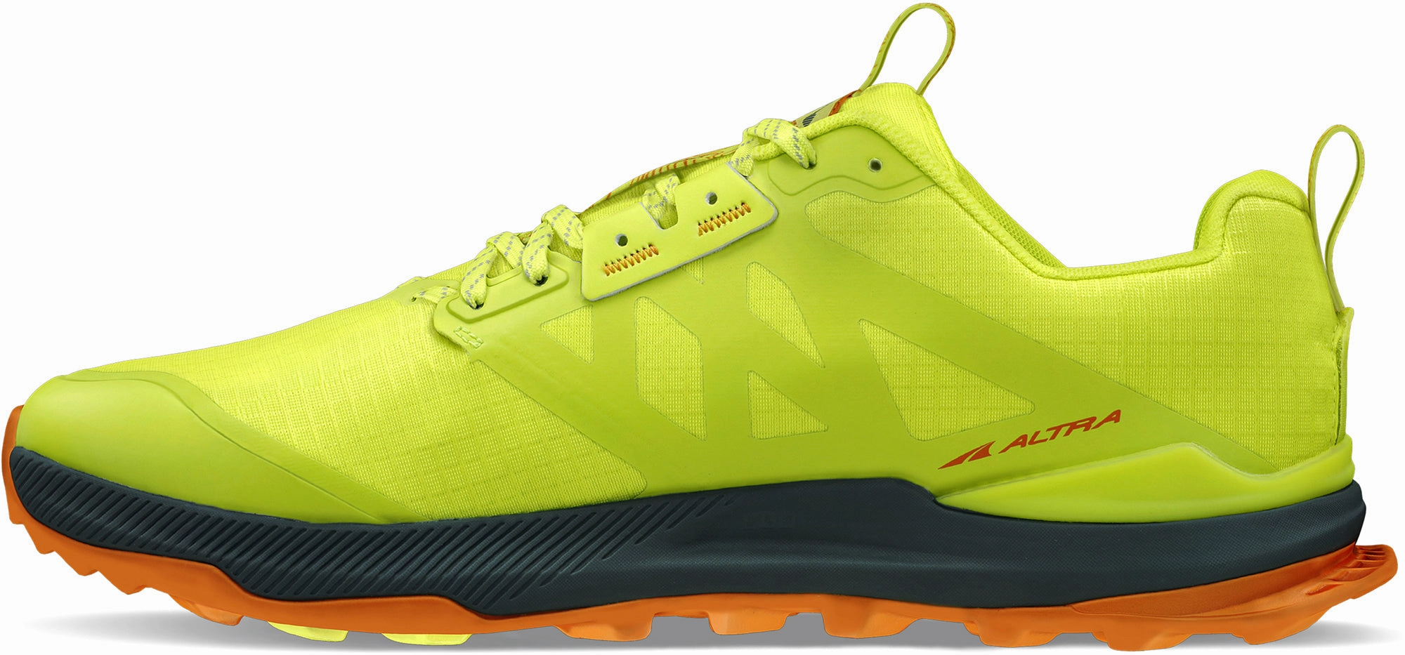 Altra Lone Peak 8 Mens Trail Running Shoes - Yellow Proprioceptive Ground Contact