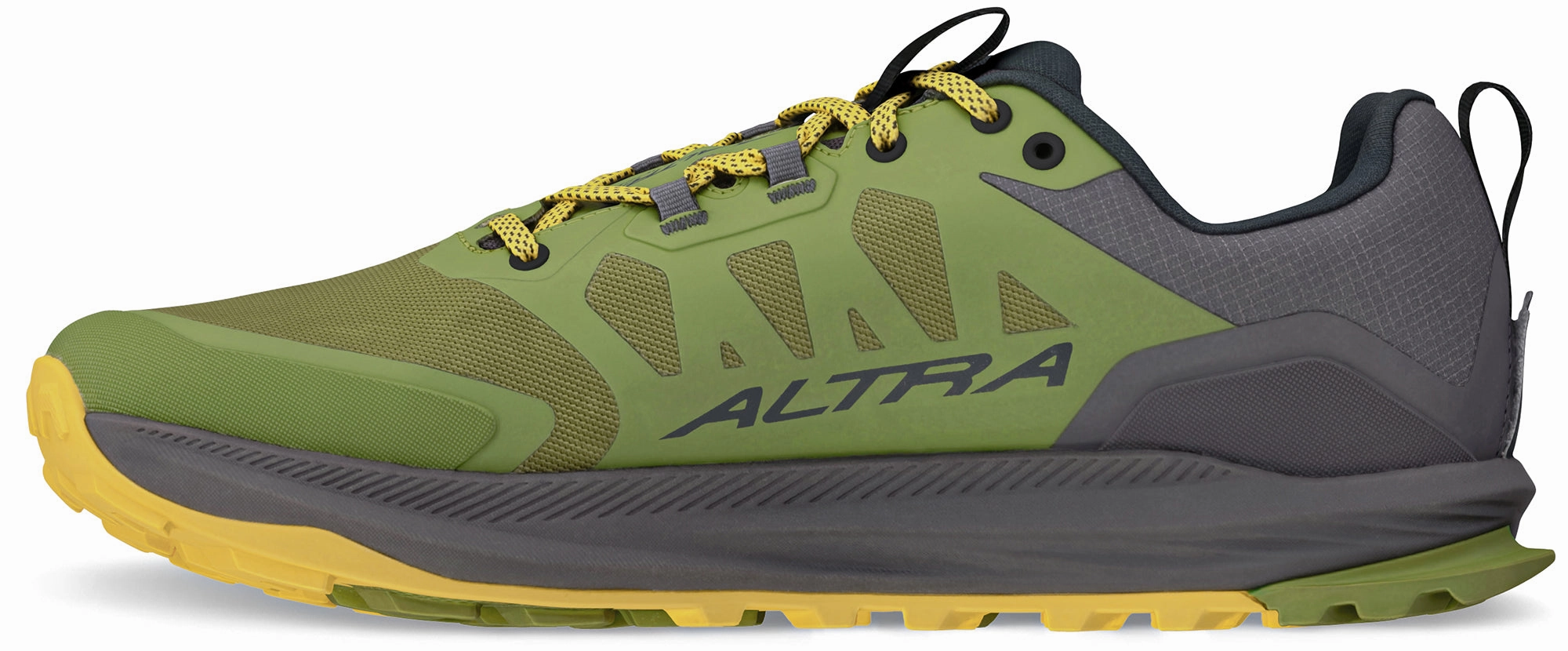 Altra Lone Peak 9 Waterproof Mens Trail Running Shoes - Green supportive foam shoes foot - protection running shoes