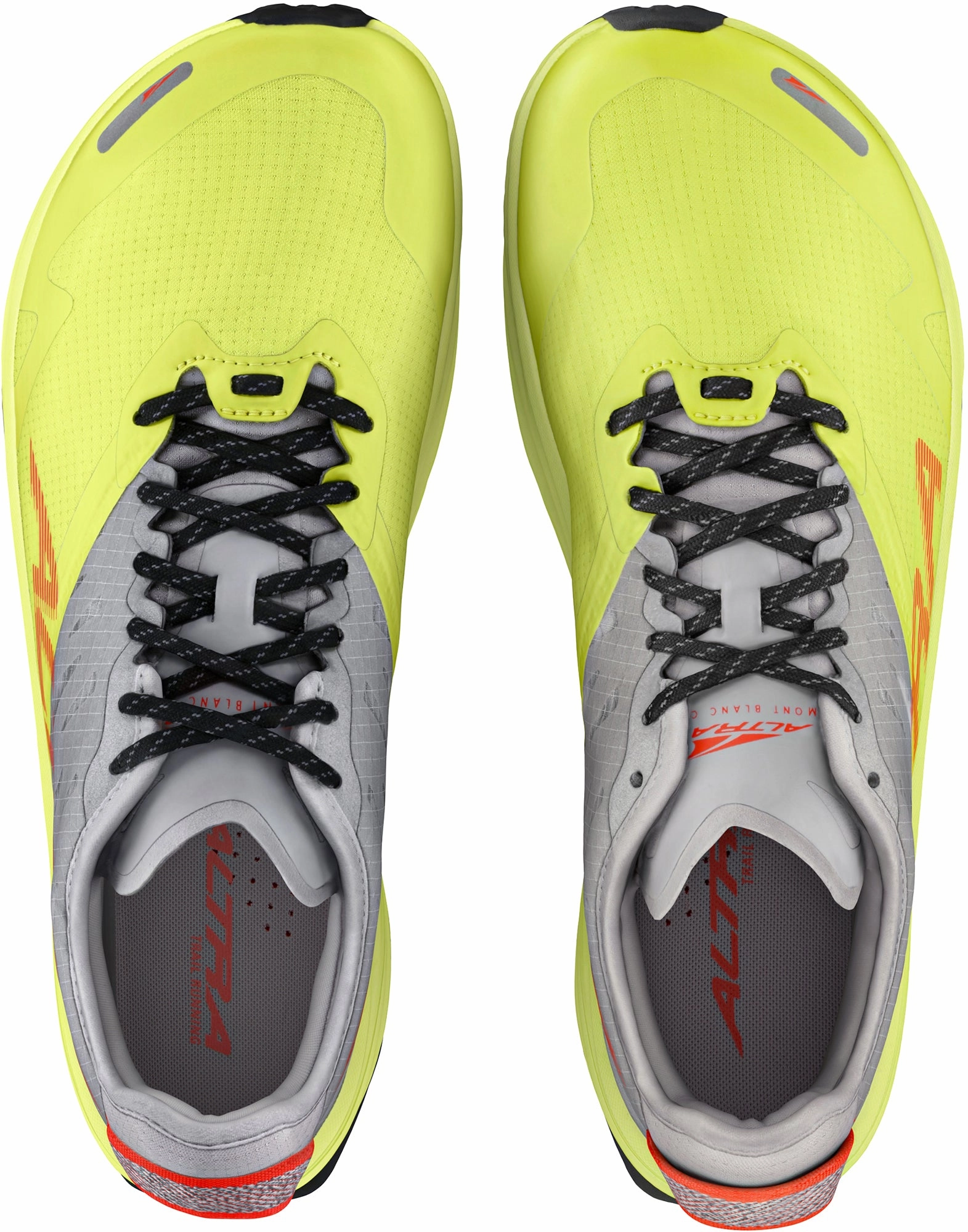 breathable - upper mid - range running shoes Altra Mont Blanc Carbon Mens Trail Running Shoes - Grey