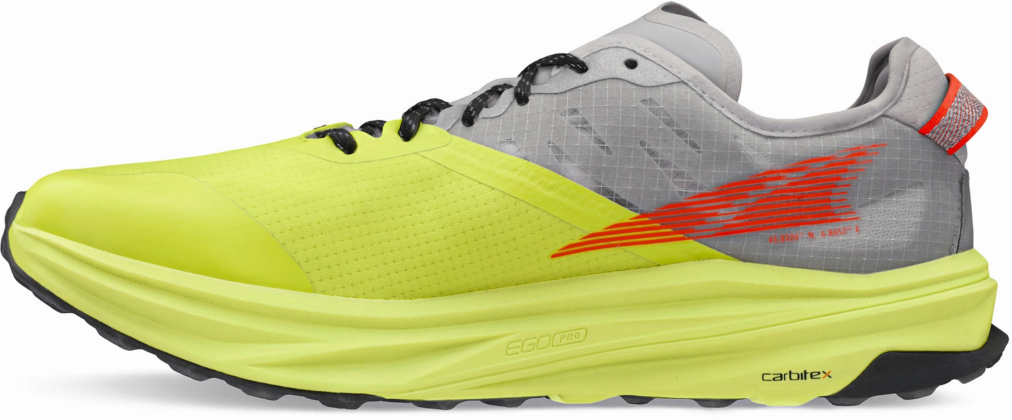 Altra Mont Blanc Carbon Mens Trail Running Shoes - Grey strength - training snowboarding shoes