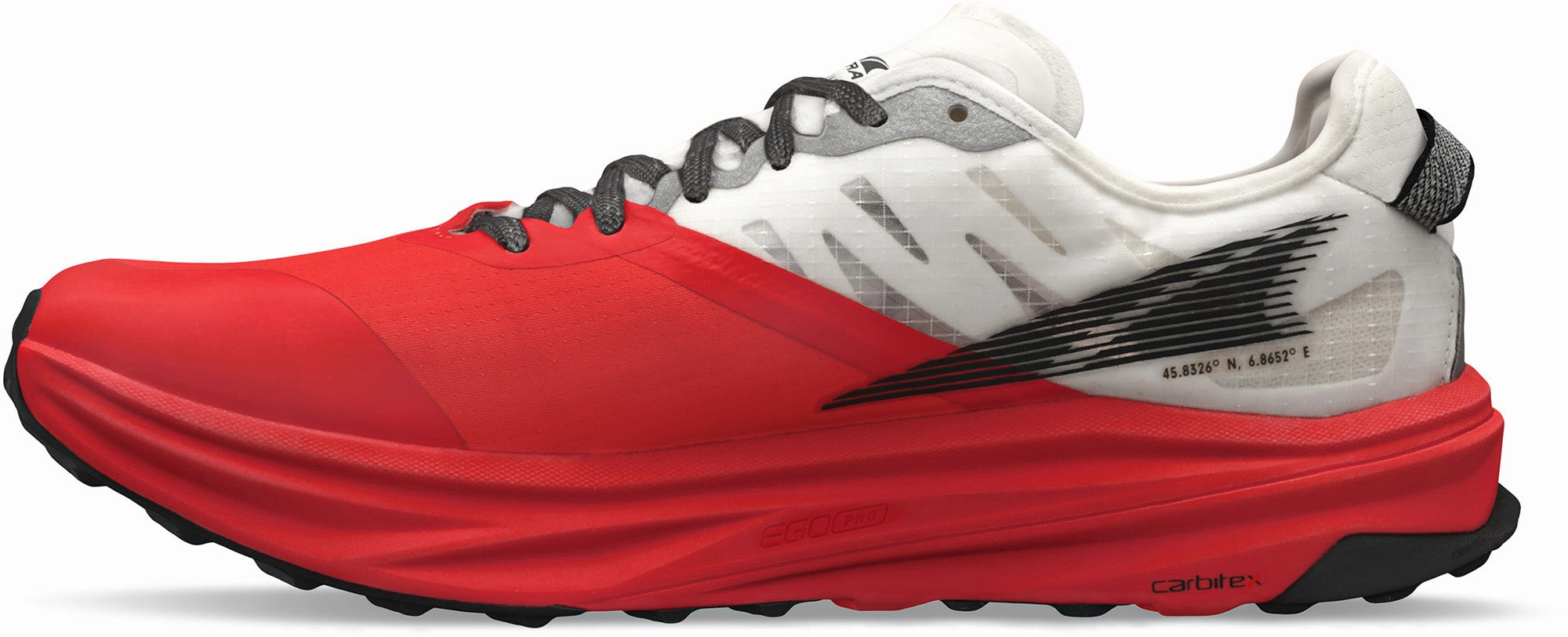 Altra Mont Blanc Carbon Womens Trail Running Shoes - White road running shoe elements