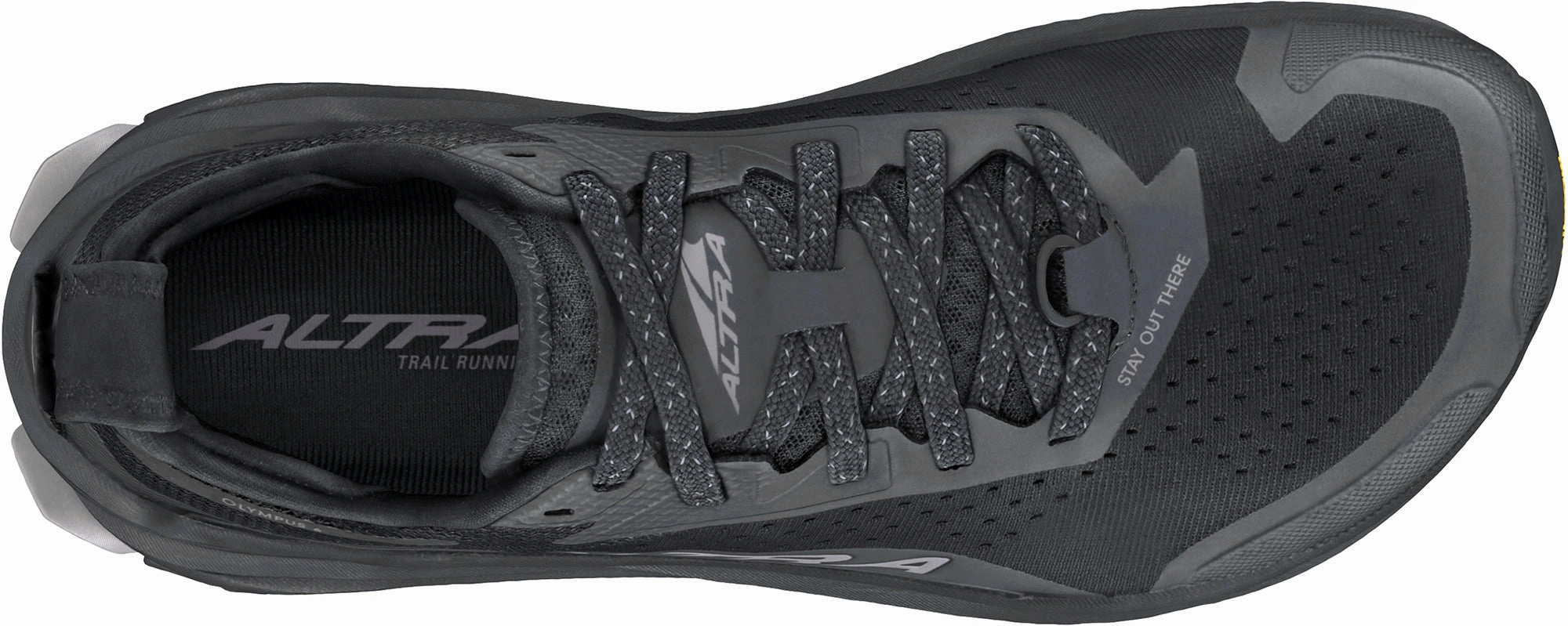 Altra Olympus 6 Mens Trail Running Shoes - Black Kinetic Guide