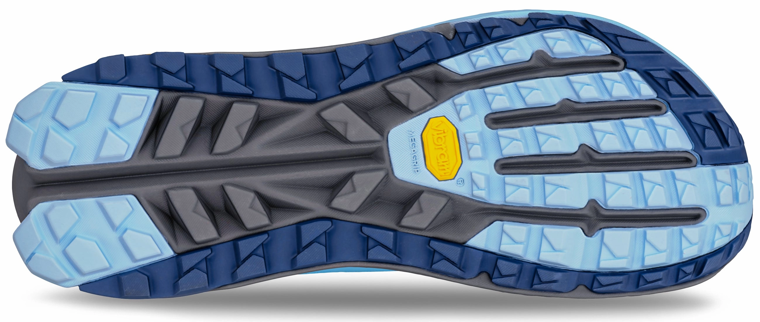 anatomical - shape shoes customizable shoe modification Altra Olympus 6 Mens Trail Running Shoes - Blue