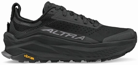 Supportive Midfoot Altra Olympus 6 Womens Trail Running Shoes - Black