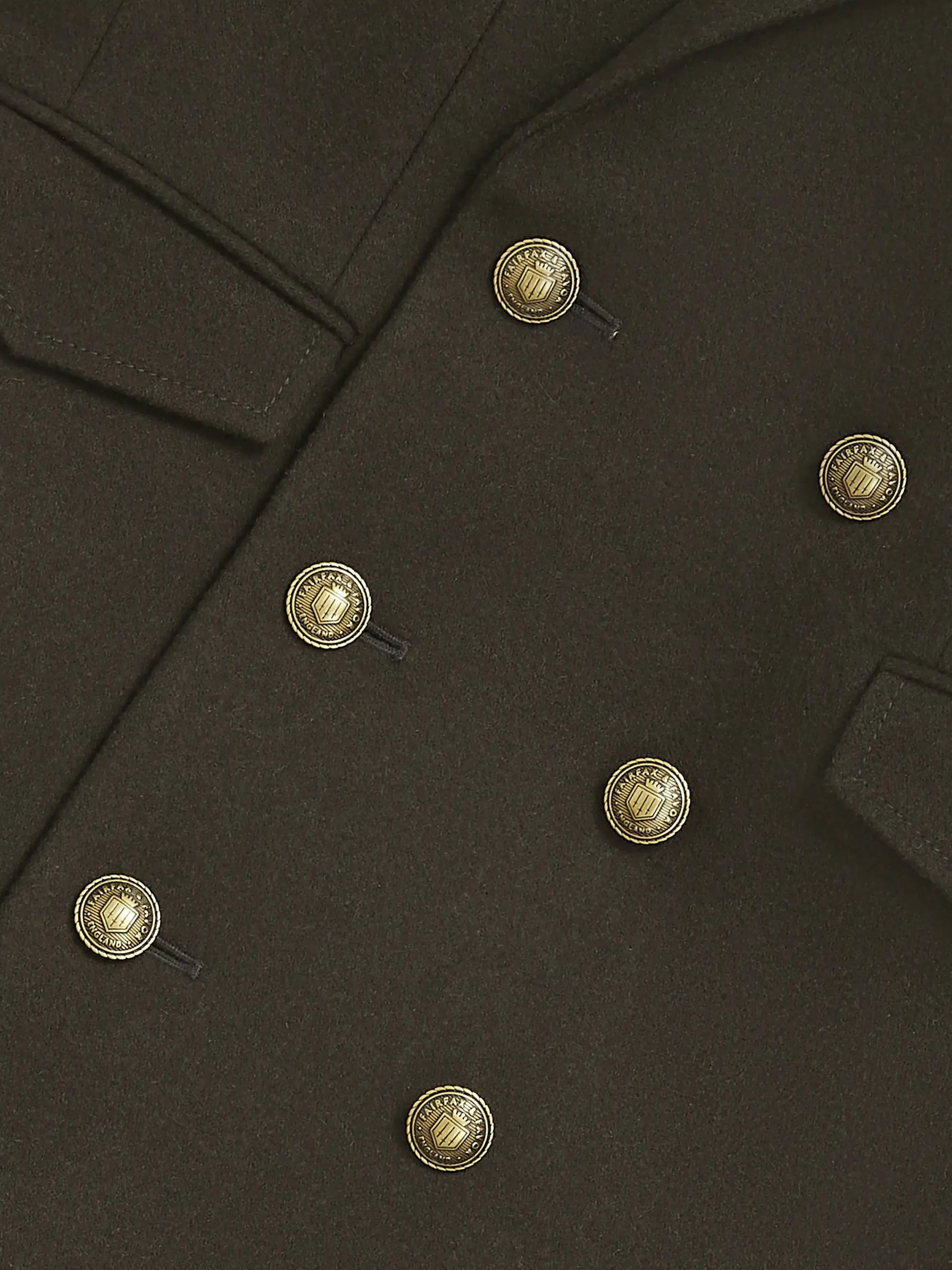 Amelia - Military Green Thermo Regulating Fabric