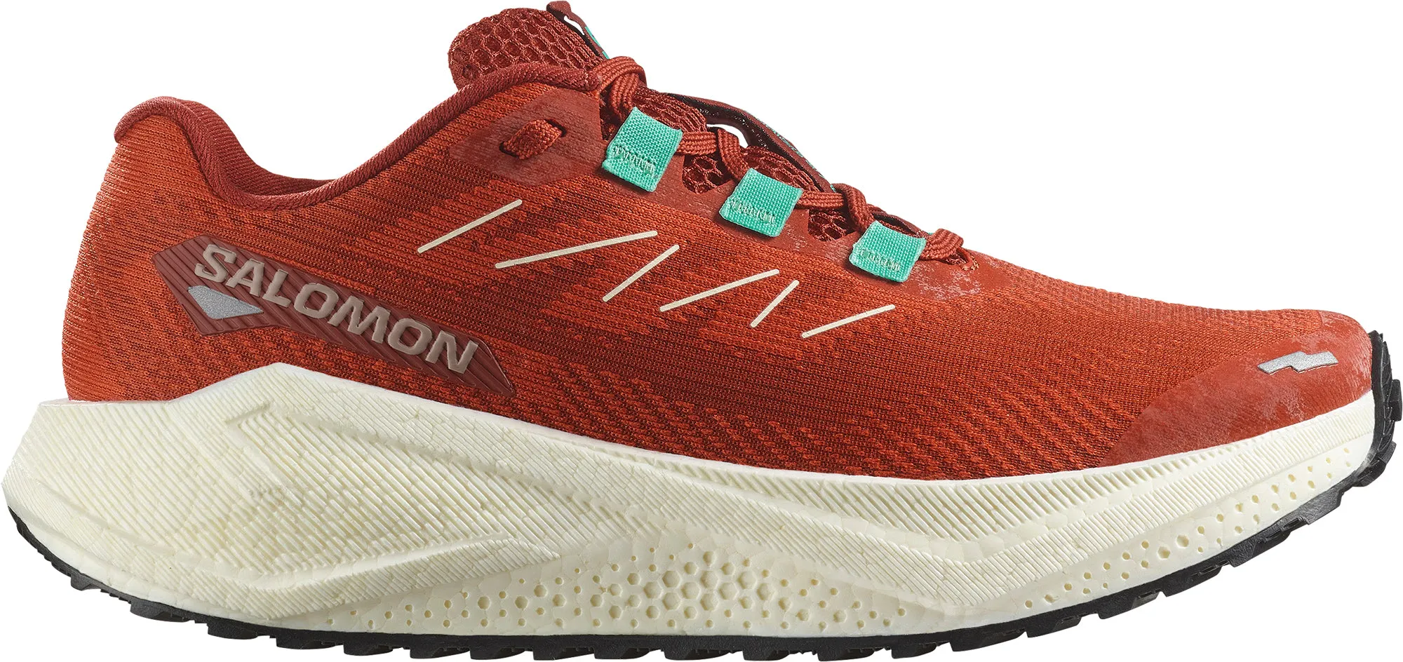 Salomon Aero Blaze 3 GRVL Womens Trail Running Shoes - Orange Quick   Dry Toe Flex
