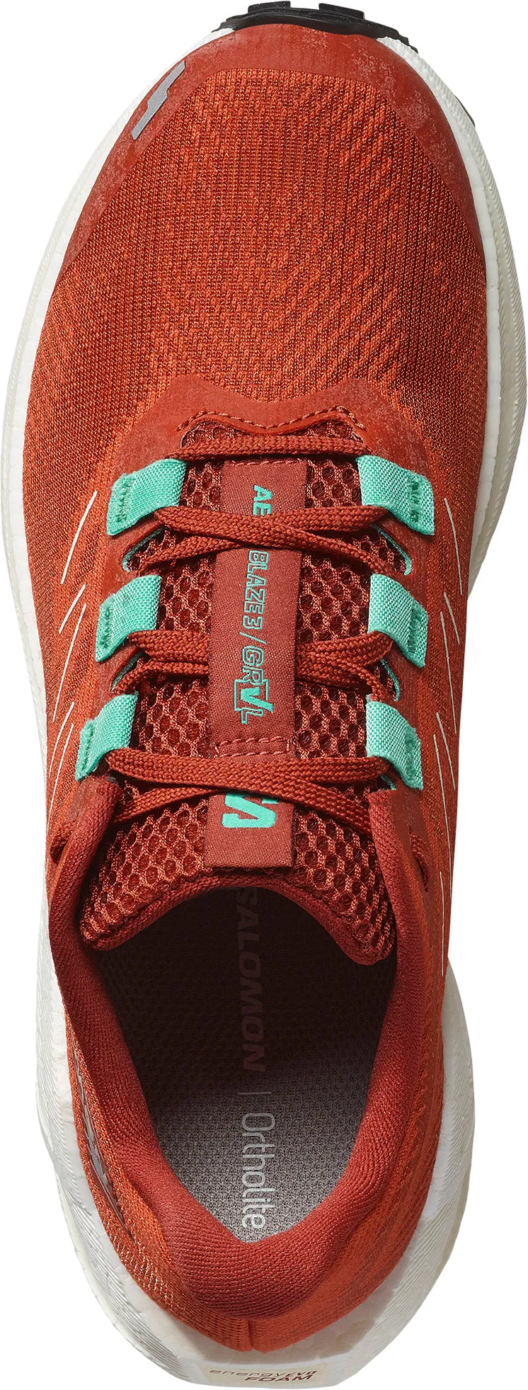 lug - sole shoes Salomon Aero Blaze 3 GRVL Womens Trail Running Shoes - Orange