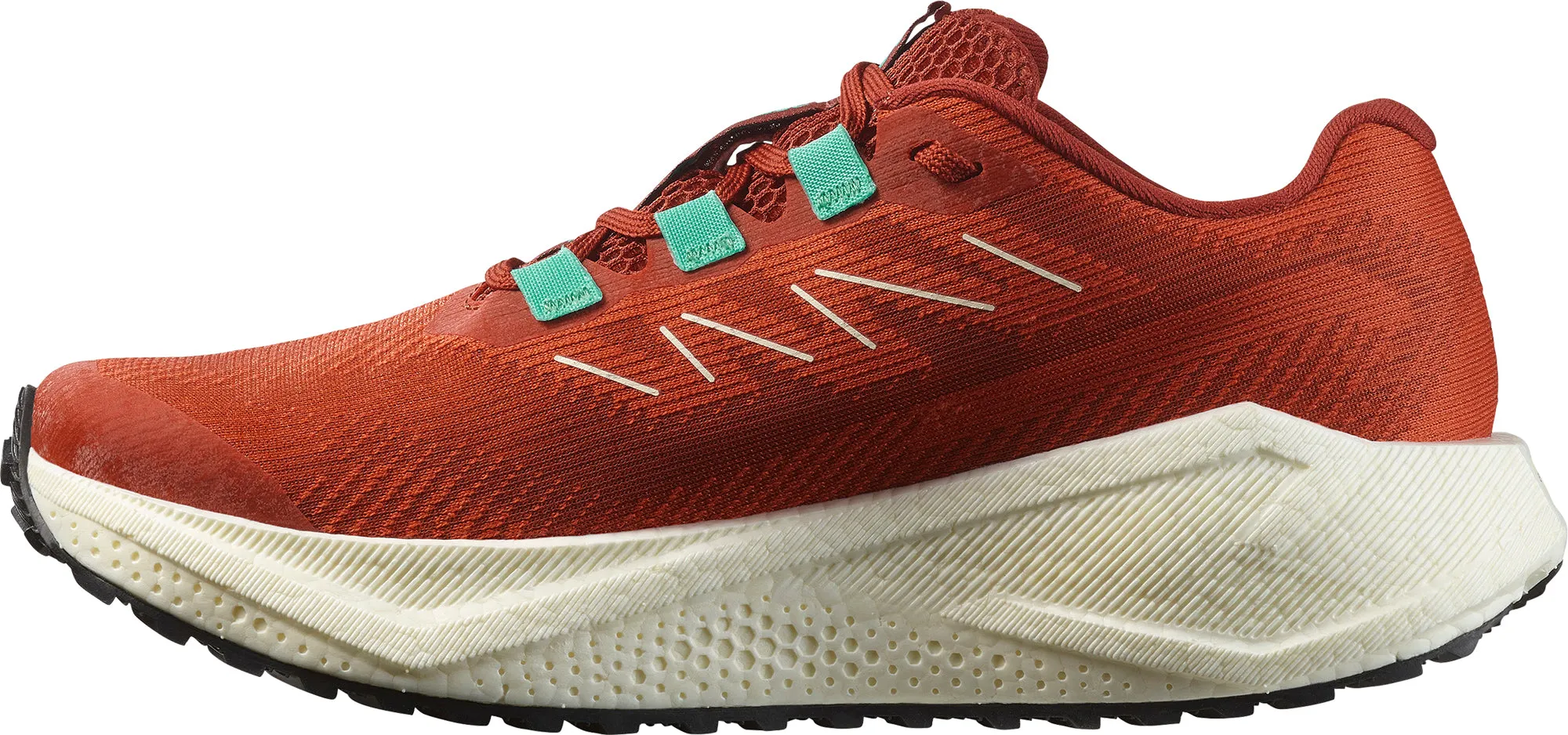 Breathable Upper Design comfort - technology Salomon Aero Blaze 3 GRVL Womens Trail Running Shoes - Orange