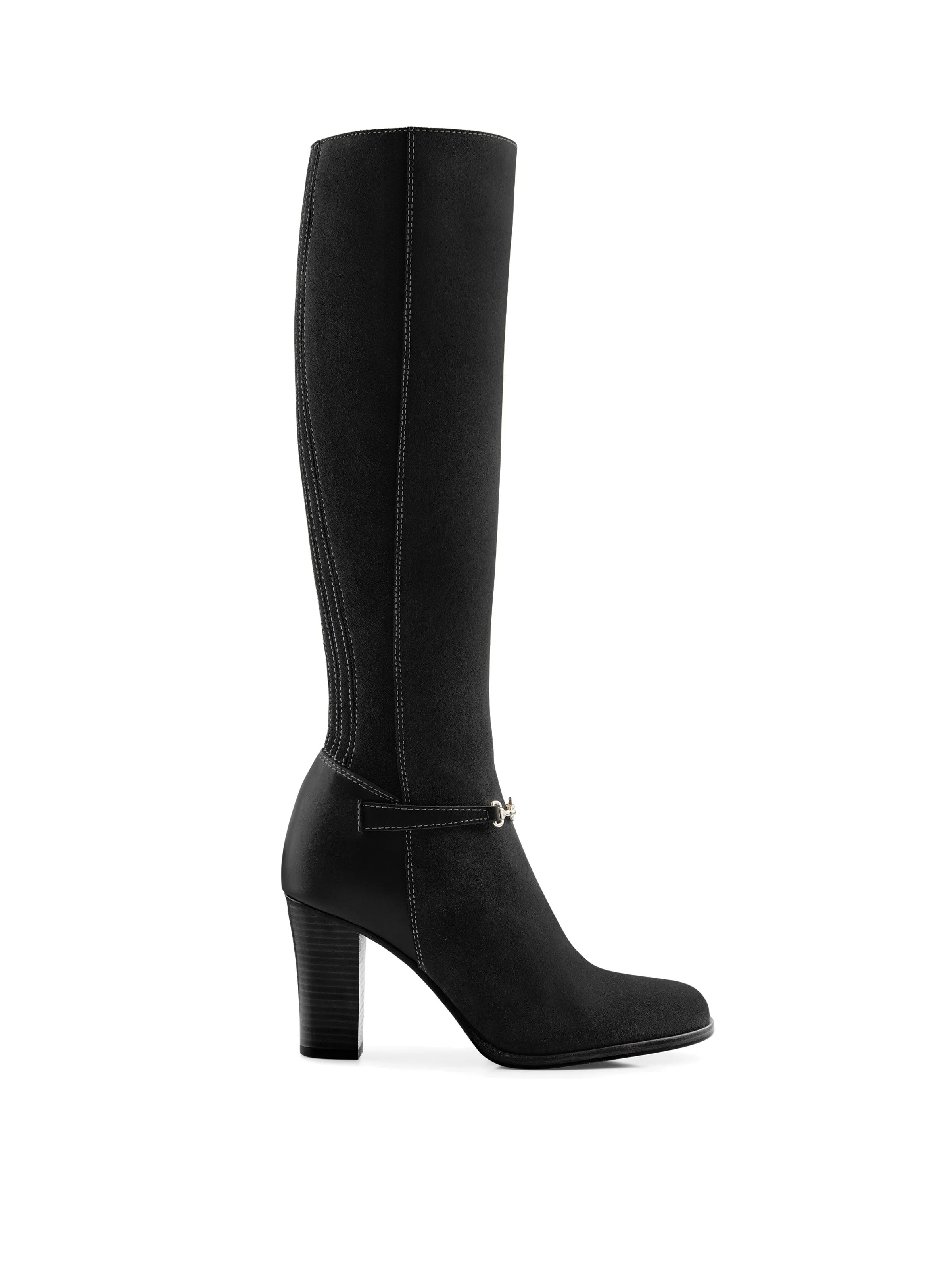 Outdoor Function Heeled Octavia (Narrow Fit) - Black Suede